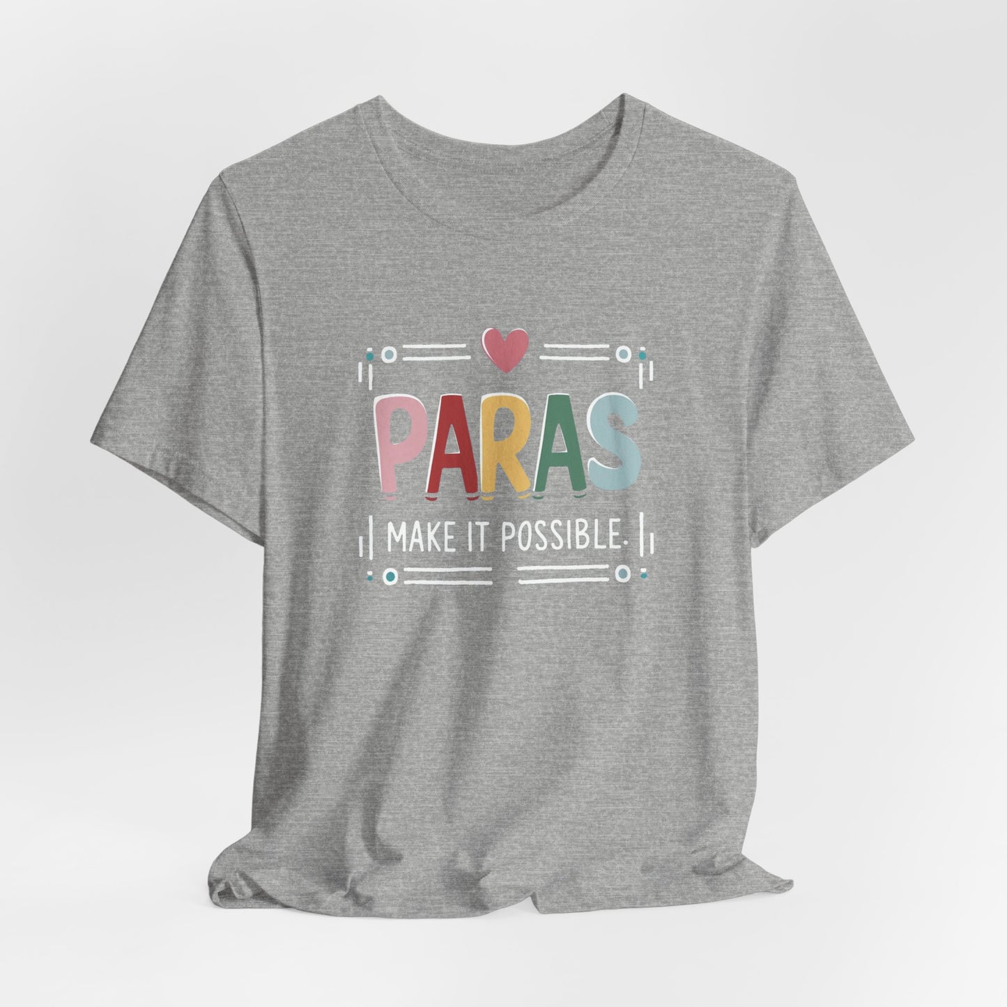 Paras Kids' Tee — Colorful Heart Design