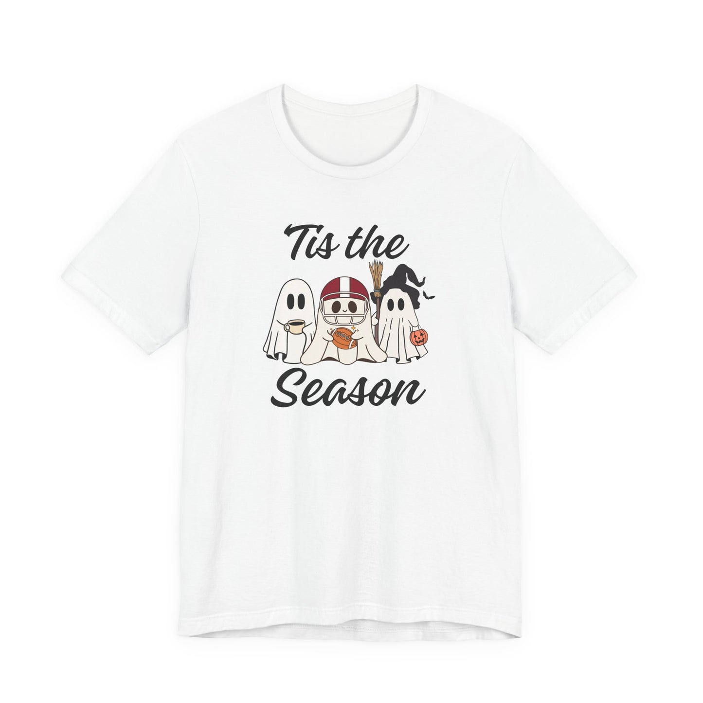 Funny Fall Football Ghost Tee
