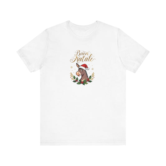 Buon Natale dom donkey Christmas Tee | Holiday Shirt