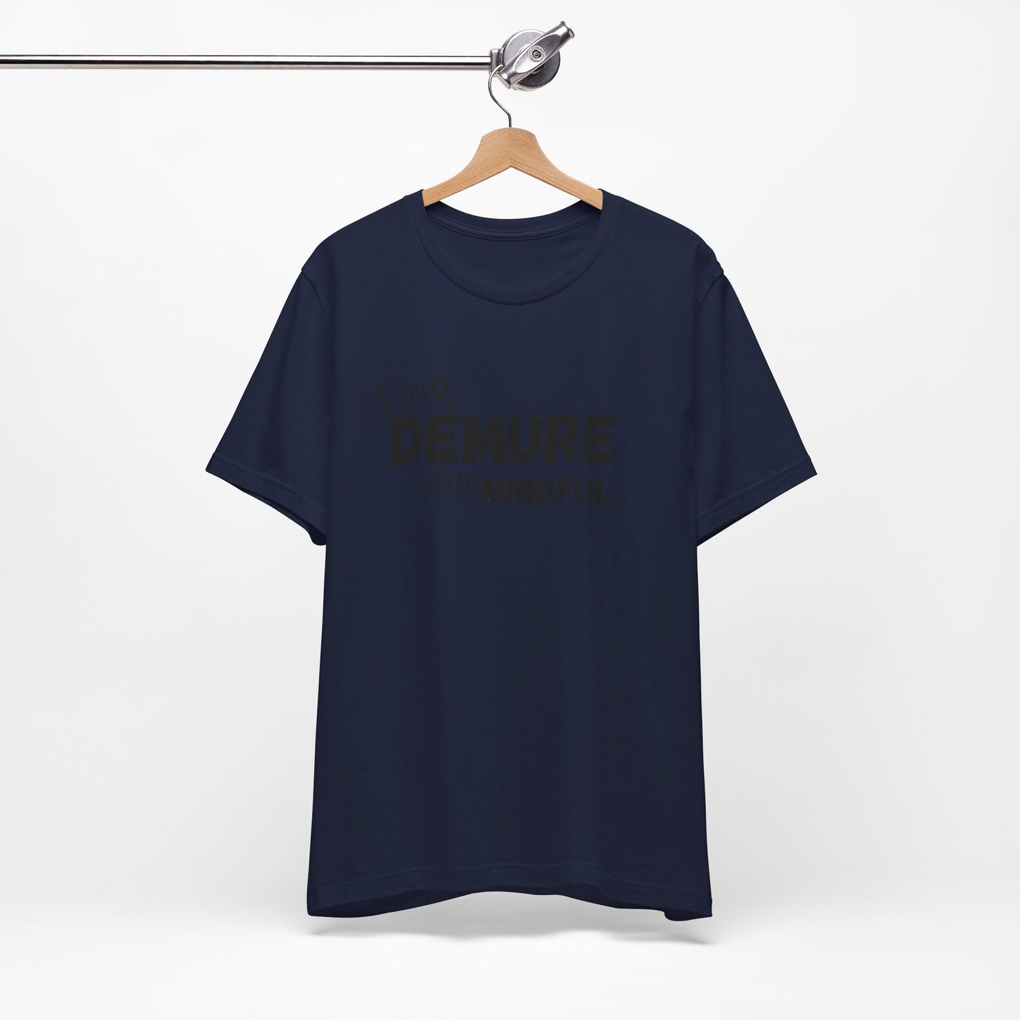 Very demure very mindful cutesy Short Sleeve Tee, tik tok trend shirt, perfect for back to school teen birthdays and Christmas