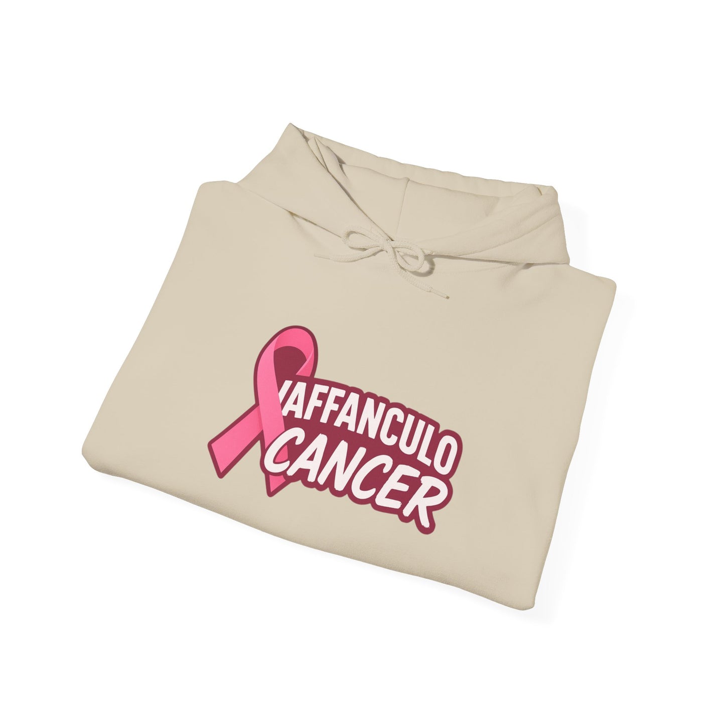 Supportive Cancer Awareness Hoodie - Affanculo Cancer, Gifts for Fighters, Breast Cancer Awareness, Motivational Sweatshirt, Cozy Hoodie