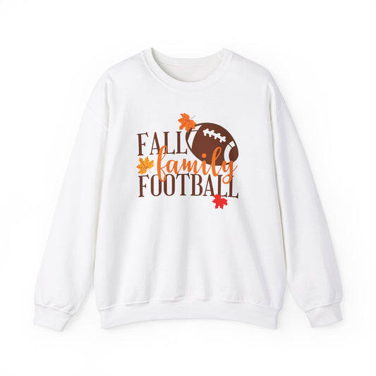 Fall Family Football Sweatshirt, Thanksgiving Crewneck, thanksgiving, Autumn Sports Pullover, Football Fan Team Apparel, Cozy Fall Outerwear