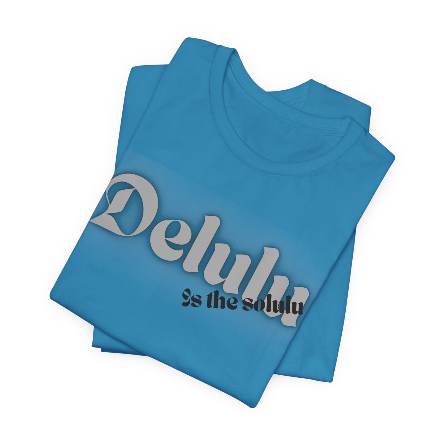 Delulu state of mind Unisex Jersey Short Sleeve Tee. Back to school shirt for middle school boys and girls