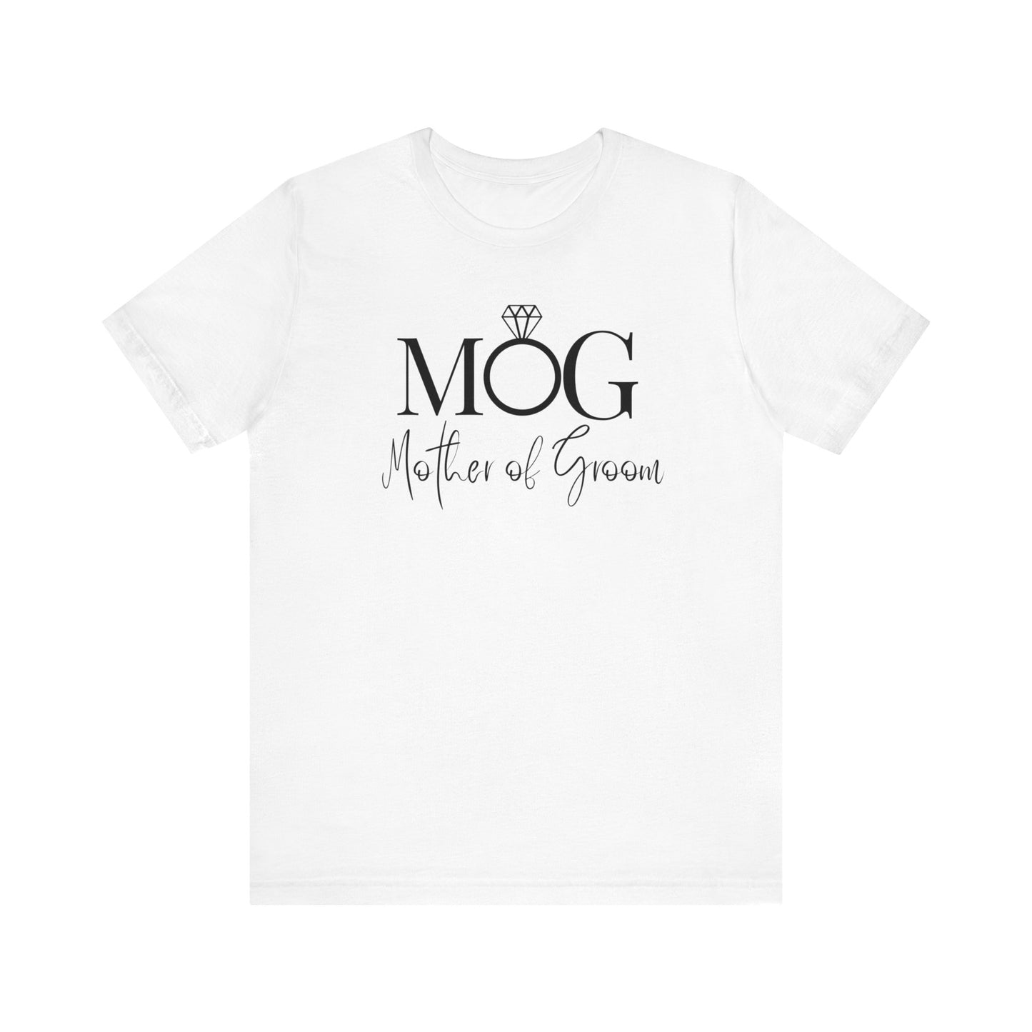 Mother of the groom of Unisex Jersey Short Sleeve Tee, bridal party shirt for grooms mother, wedding party shirts Express Delivery available