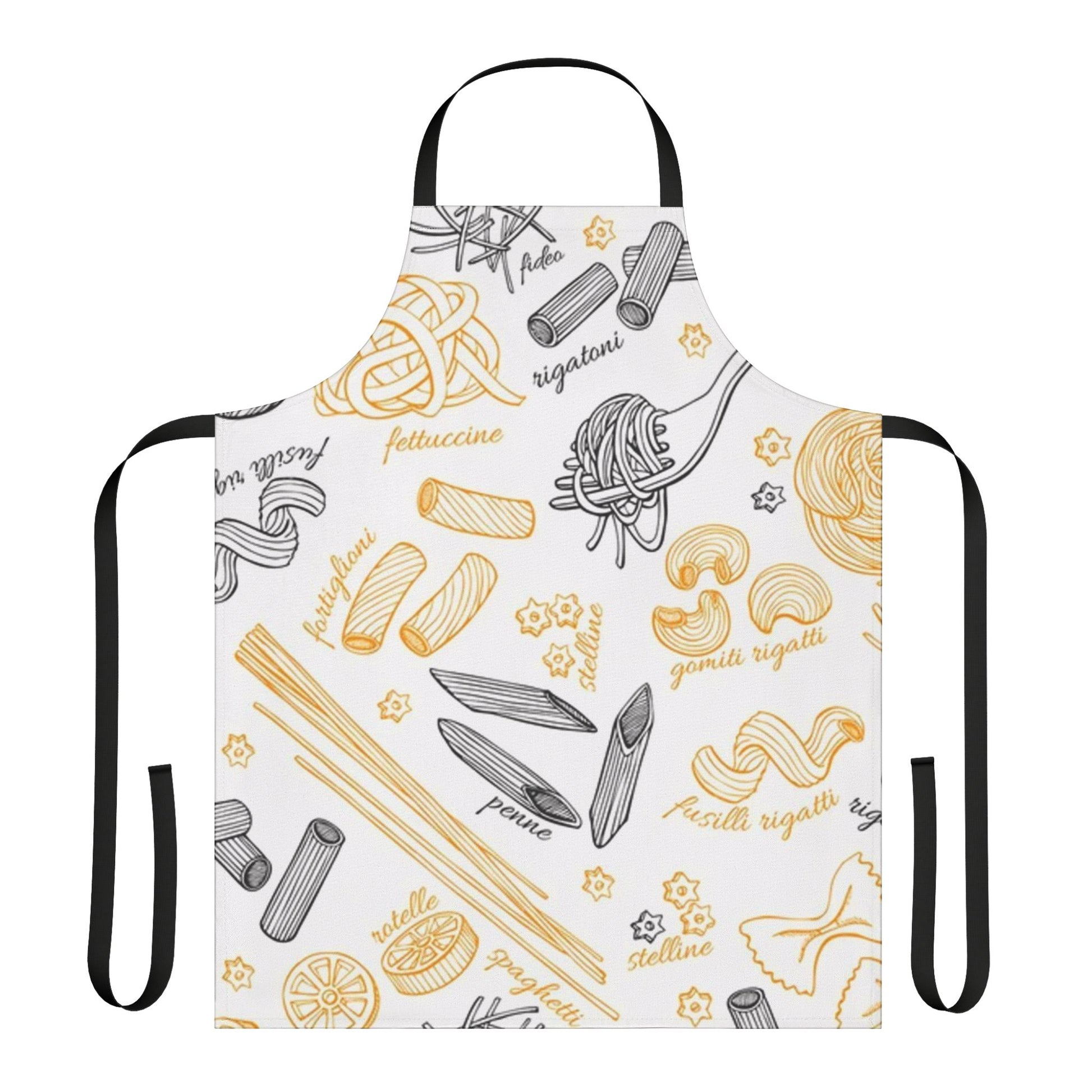 Apron, Italian Cooking Pasta Kitchen Wear, Chef Gift Idea, Cooking Lover Present, Mom