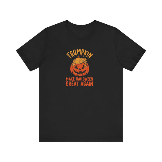Trump Kin Funny Halloween Unisex Tee Shirt, Halloween Costume Idea, Political Humor Apparel, Trump Supporter Gift, Short Sleeve Tee