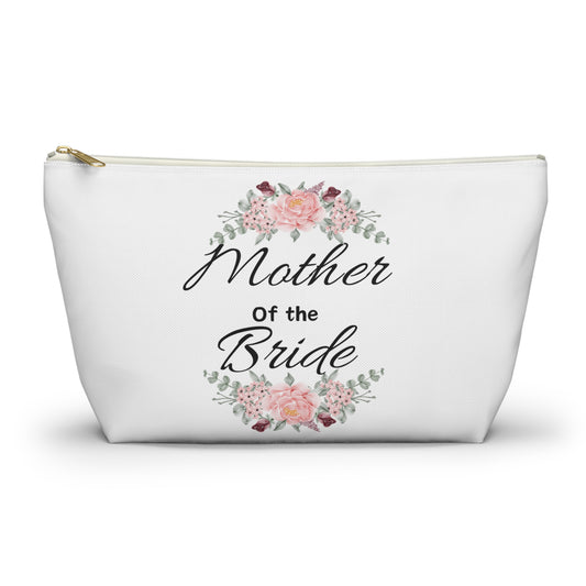 Mother of the bride, wedding favor, toiletry bag , makeup bag , accessory bag great bag for the mother of the bride wedding party favors gifts