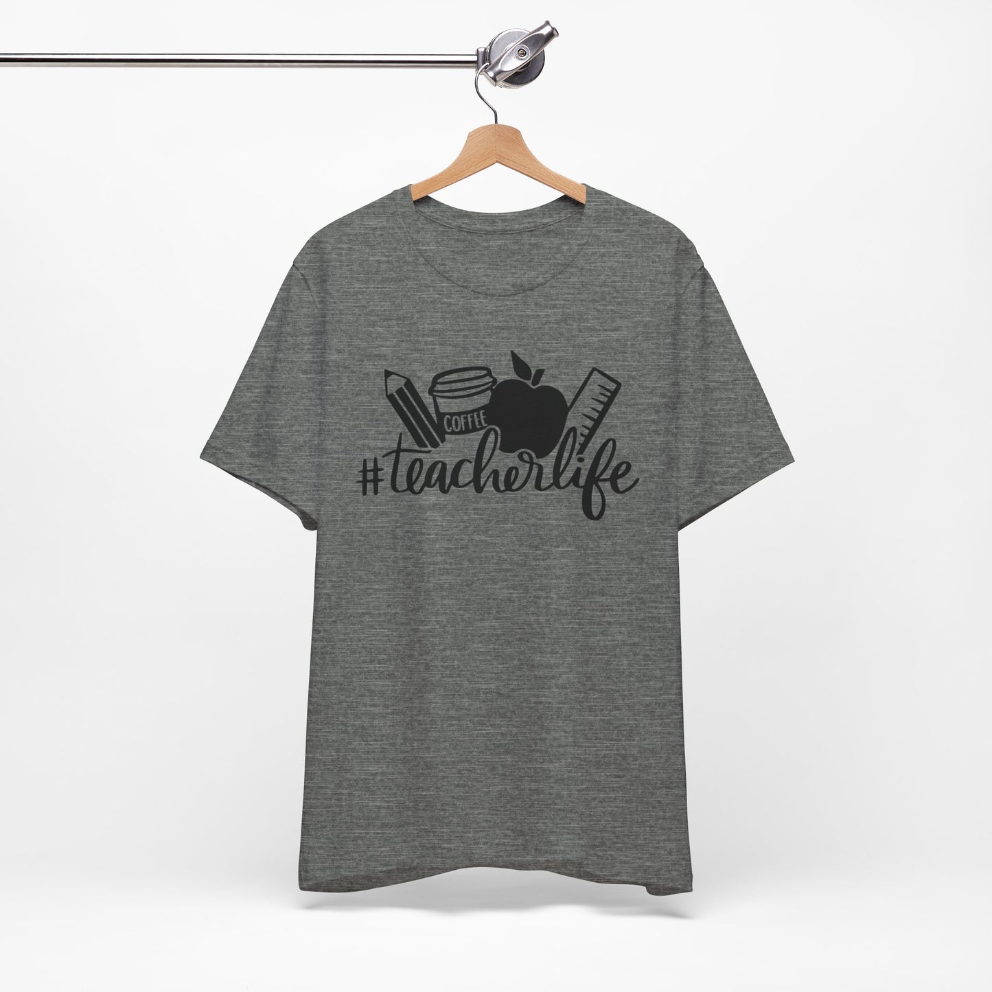 Teachers life Unisex Jersey Short Sleeve Tee, #teacherlife shirt for men and women teachers