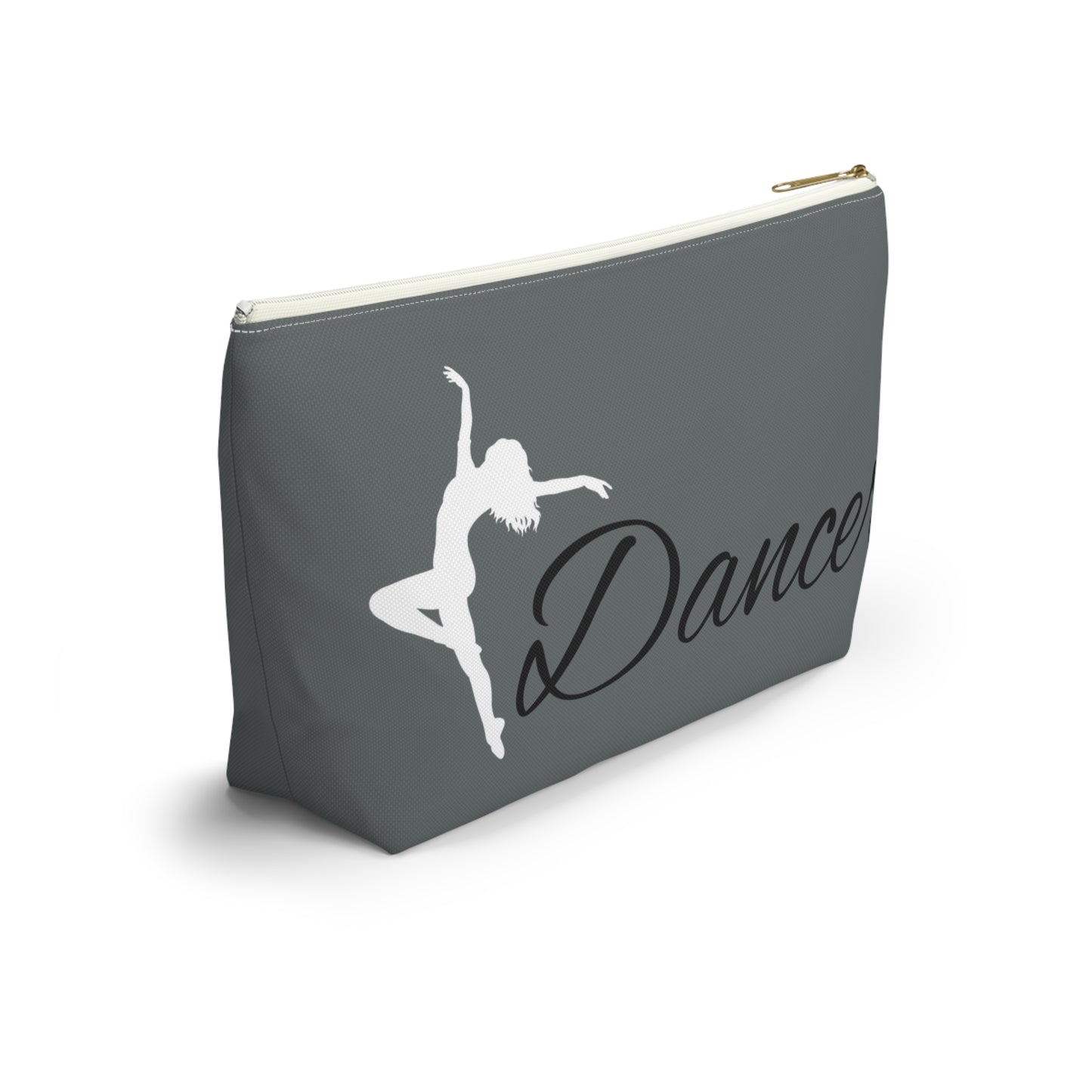 Dancer, dance bag, toiletry bag , makeup bag , accessory bag, Dancer pride gift great for teens , birthday and Christmas gift.recitals and compition