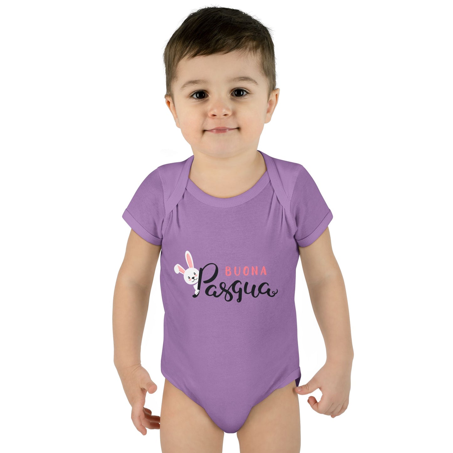 Buona pasqua, Happy Easter Infant Bodysuit, Buona pasqua, baby first Easter, matching family shirts, Toddler Apparel, Newborn Easter Shirt