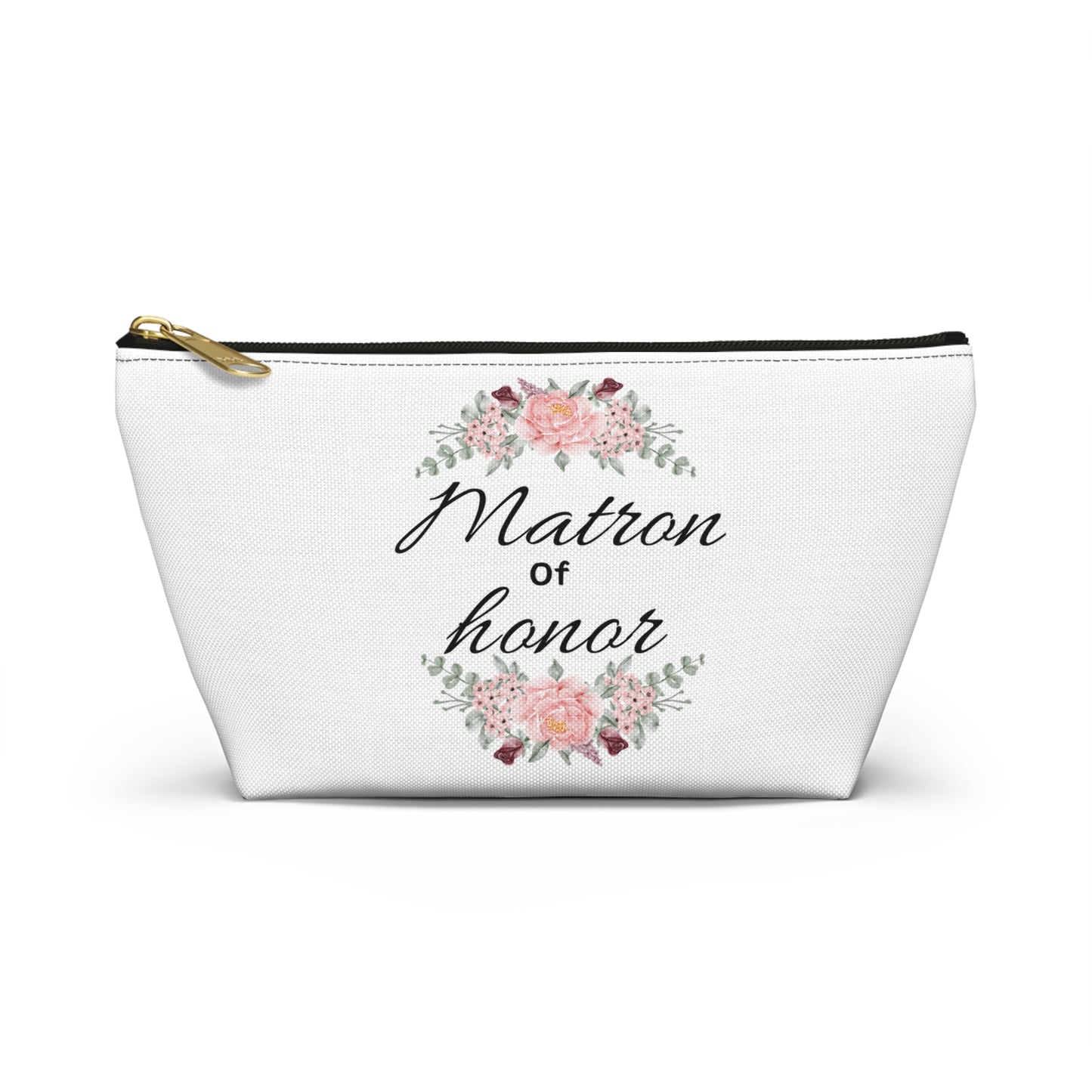 Matron of honor , wedding favor, toiletry bag , makeup bag , accessory bag , Matron of honor bridal gift bag , wedding party