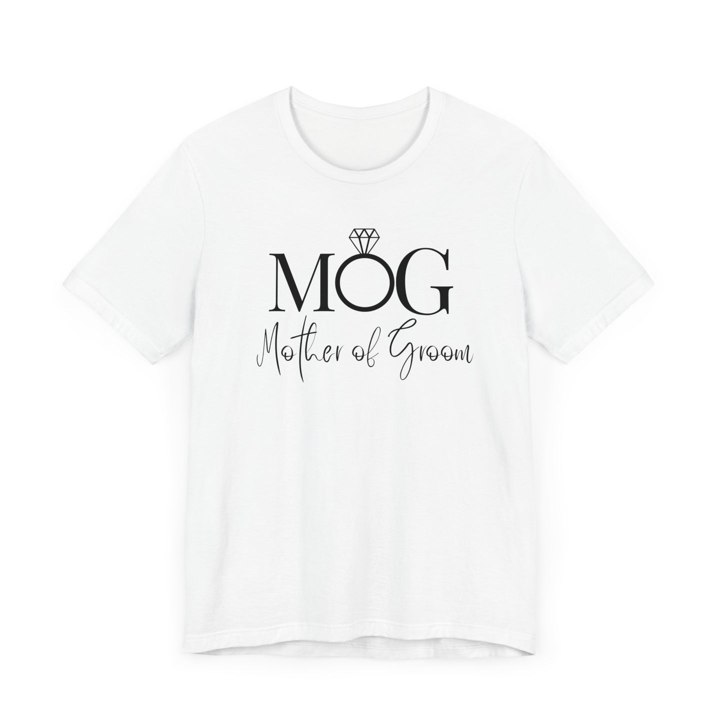 Mother of the groom of Unisex Jersey Short Sleeve Tee, bridal party shirt for grooms mother, wedding party shirts Express Delivery available