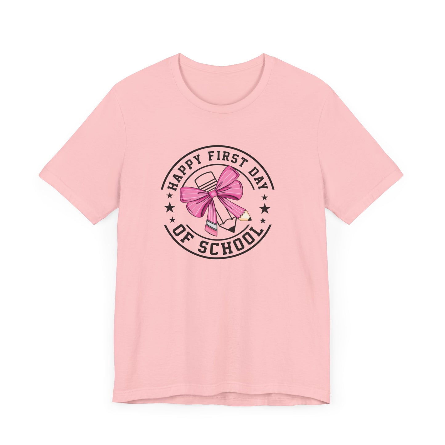 First day of school  Unisex Jersey Short Sleeve Tee, #teacherlife shirt for men and women teachers, first day of school teacher shirt