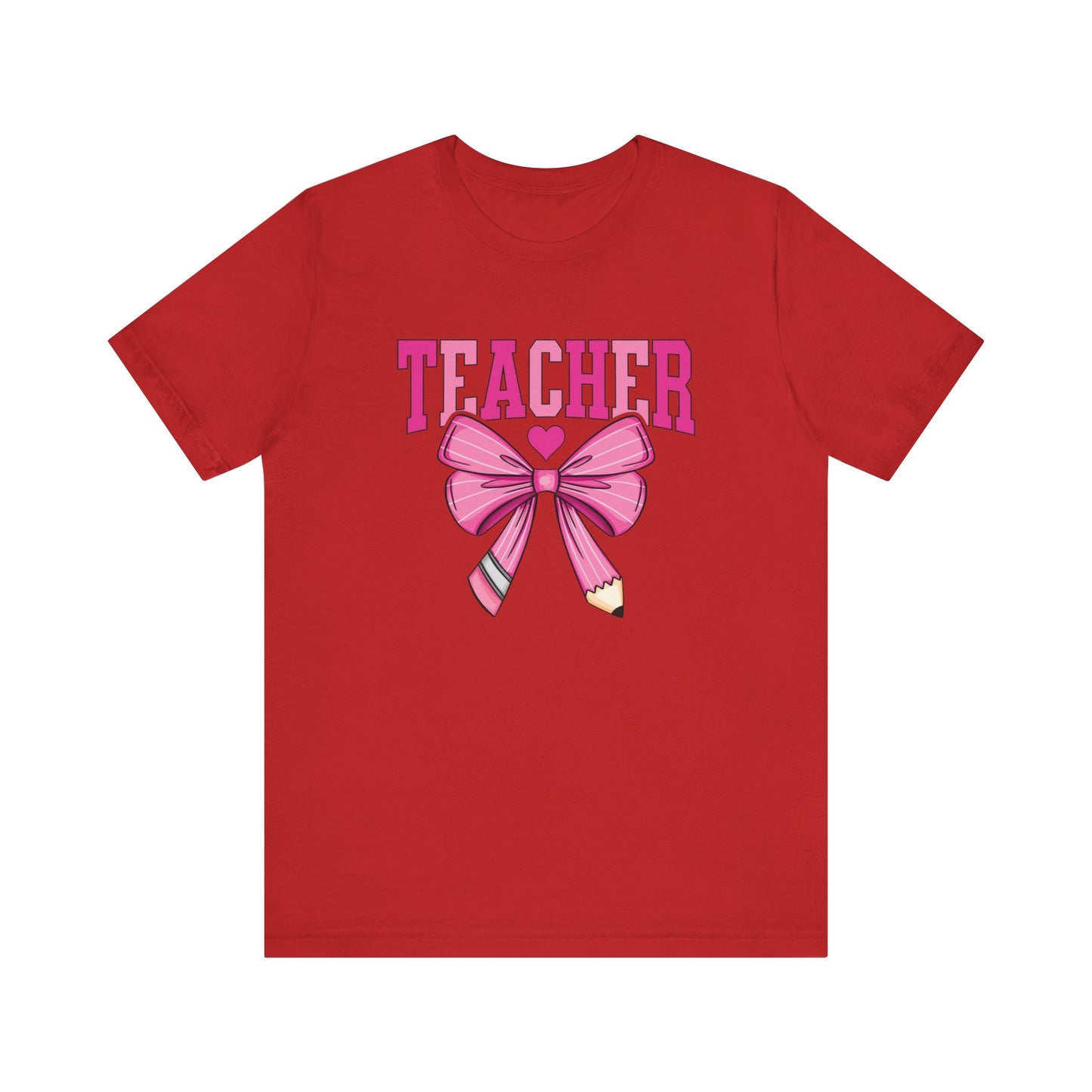 Teacher Appreciation T-Shirt, Cute Teacher Shirt, Back to School Gift, Education Lover Tee, Teacher's Day Celebration Top