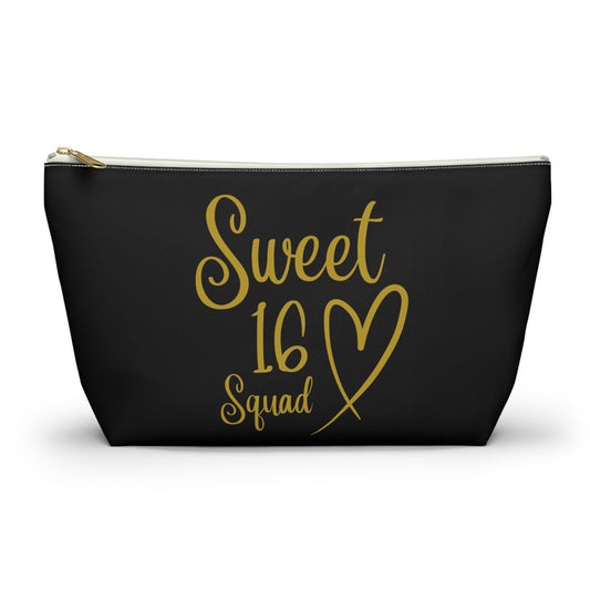 Sweet 16, party favor  , makeup bag , accessory bag