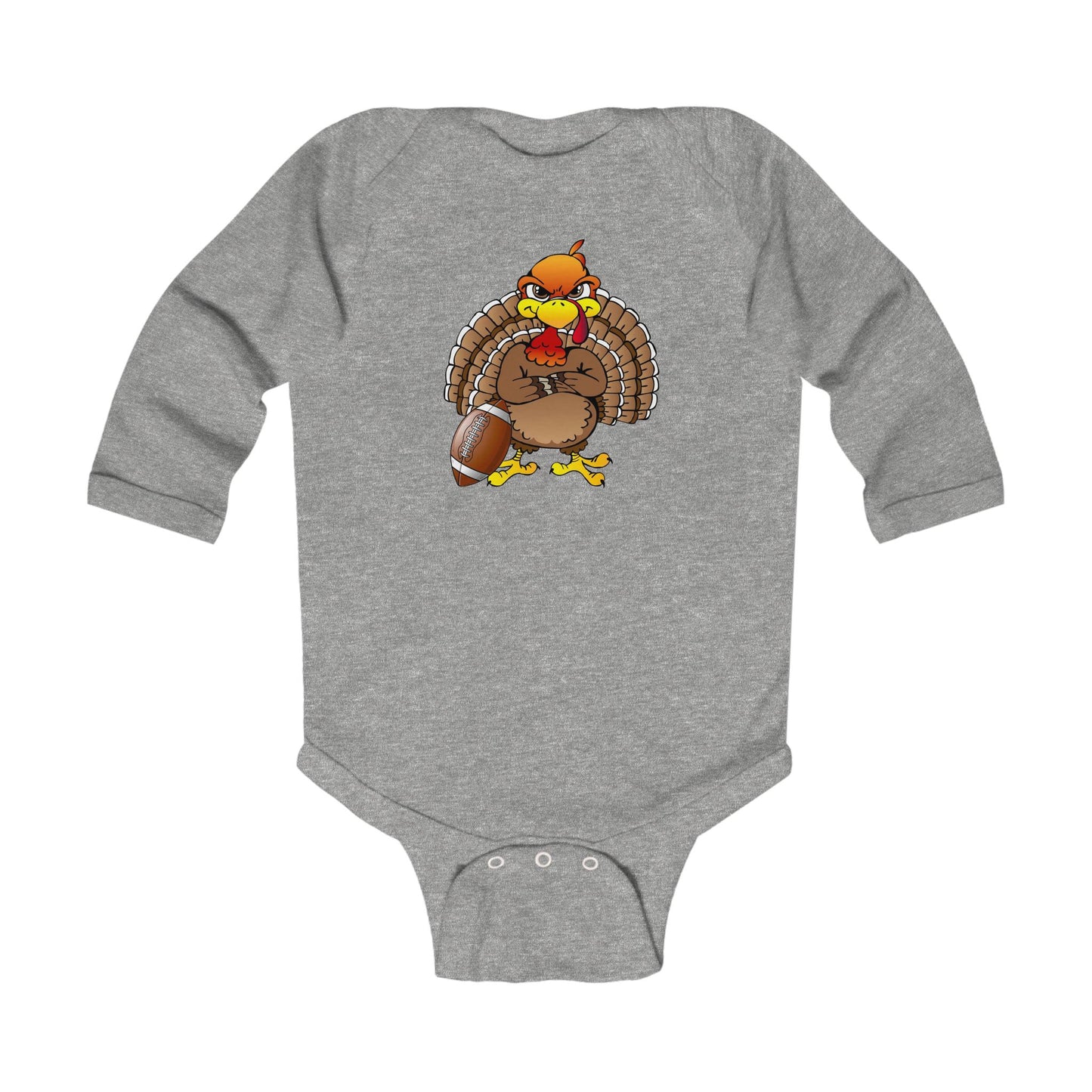 football Thanksgiving Long Sleeve Bodysuit for Babies, Turkey Day Infant Outfit, baby thanksgiving , Festive Fall baby Thanksgiving Baby