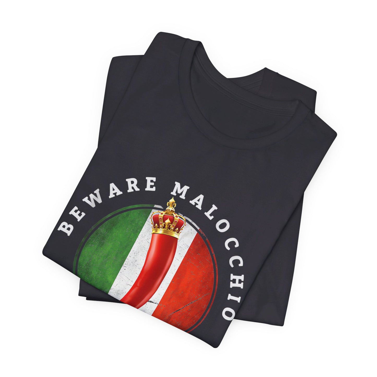 Italian inspired horn corno cornocello - beware of Macchio-evil eye-great Italian gift -  men and women shirt