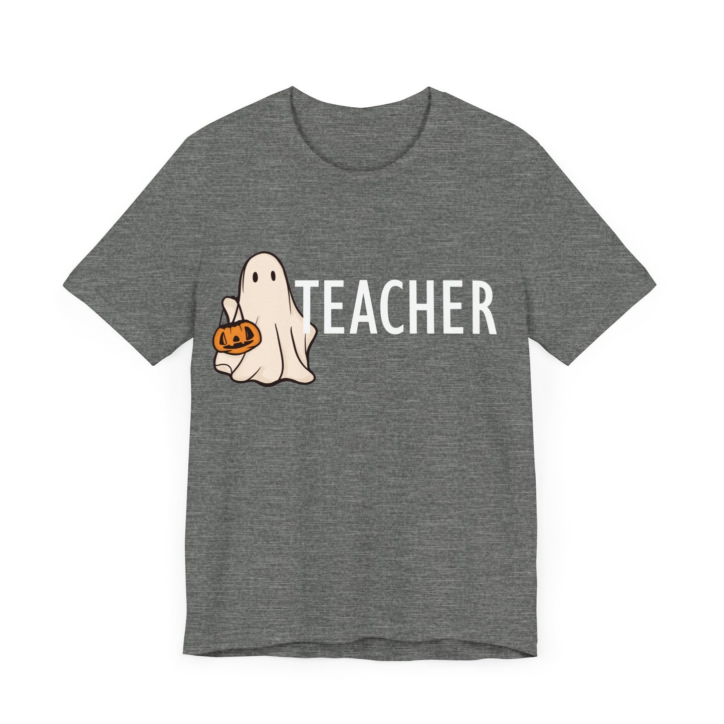 Teachers spooky  Jersey Short Sleeve Tee, I teach cutest pumpkins in the patch shirt for teacher, Halloween shirts. Men and women teacher shirts