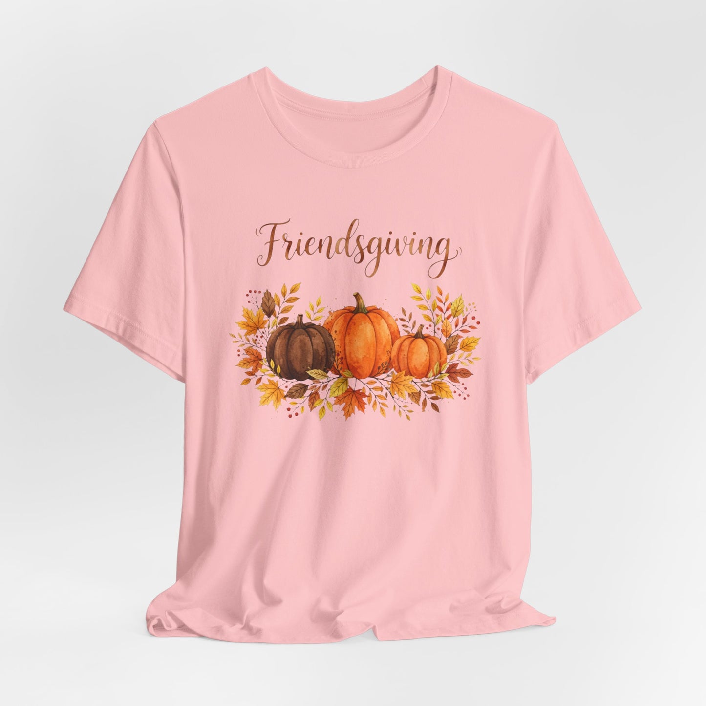 Friendsgiving Pumpkins Tee – Autumn Harvest Graphic T-Shirt