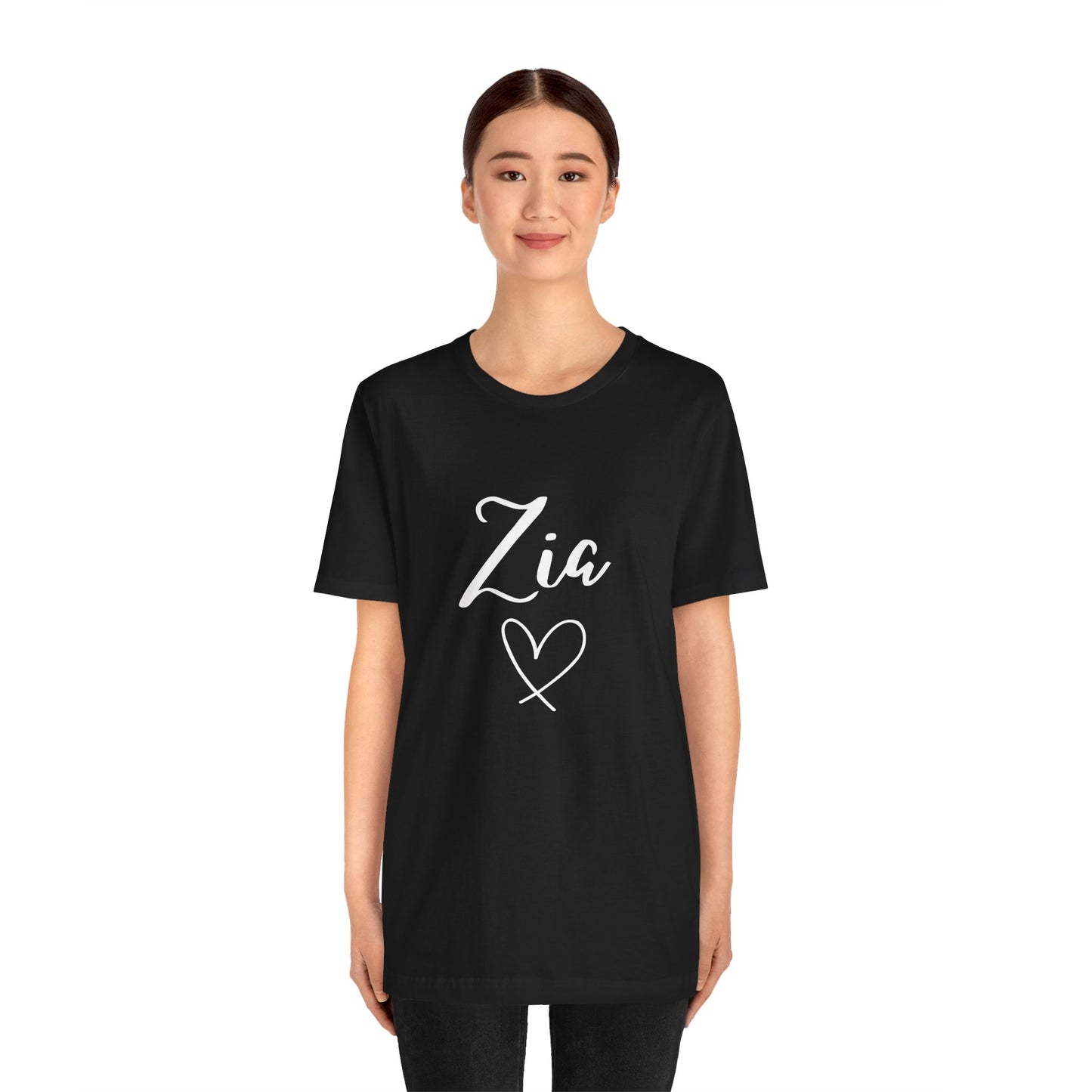 Zia, Aunt , Italian , Short Sleeve Tee