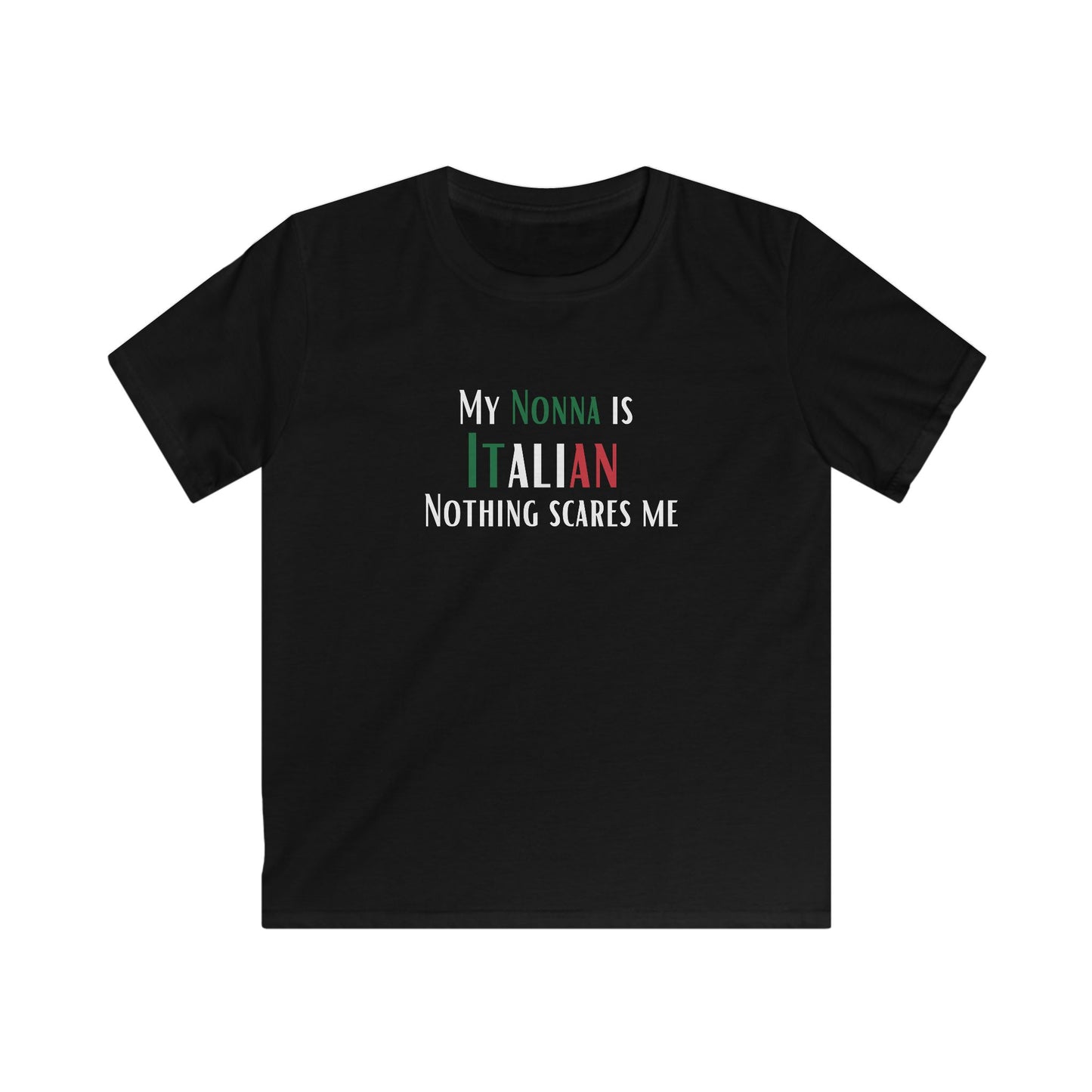 Kids Tee - My Nonna is Italian funny kids shirt