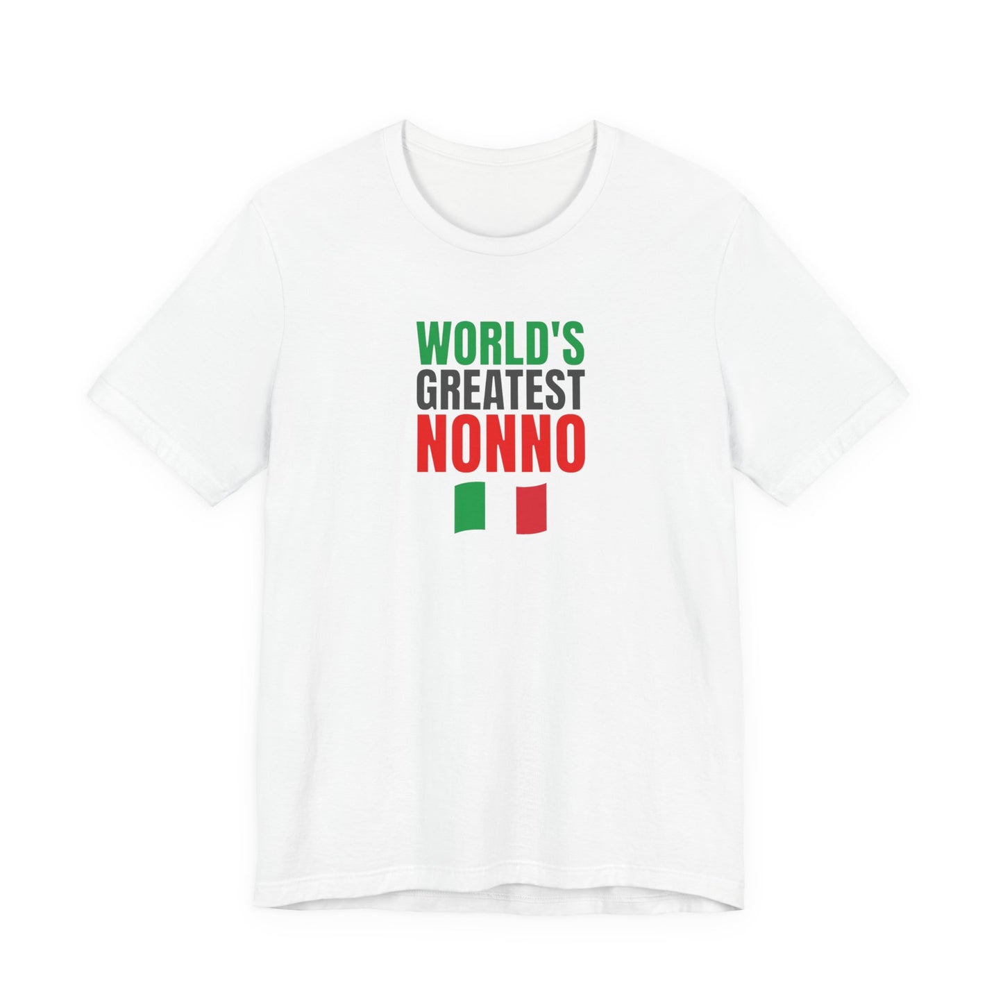 World's Greatest Nonno T-Shirt – Italian Grandpa Gift