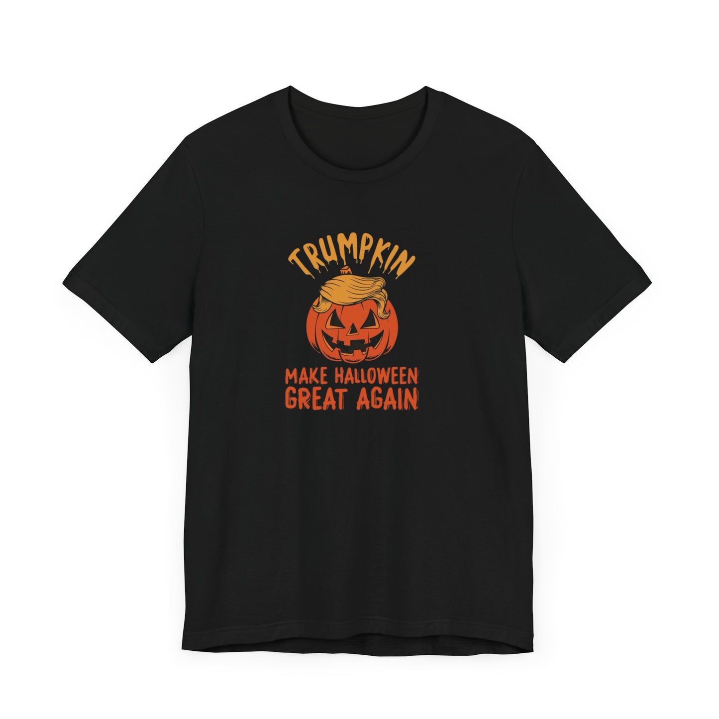 Trump Kin Funny Halloween Unisex Tee Shirt, Halloween Costume Idea, Political Humor Apparel, Trump Supporter Gift, Short Sleeve Tee