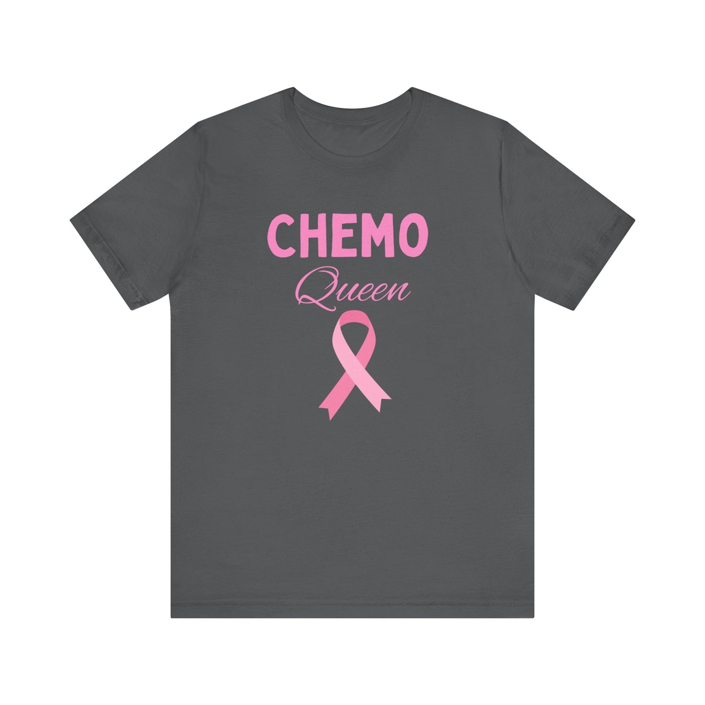 Breast cancer awareness chemo queen Unisex Jersey Short Sleeve Tee, breast cancer awareness