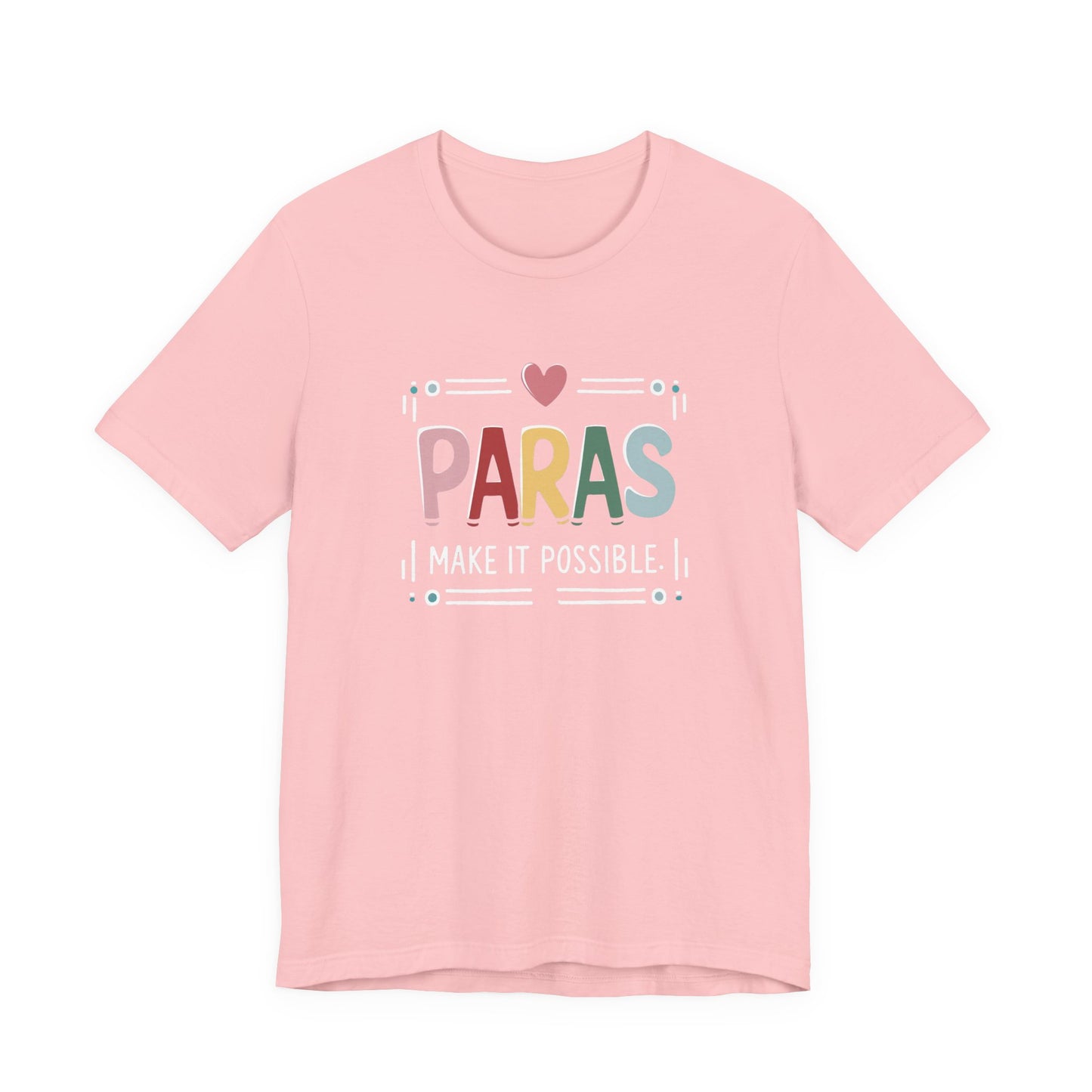 Paras Kids' Tee — Colorful Heart Design
