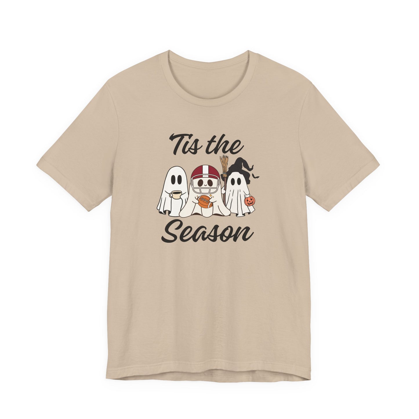Funny Fall Football Ghost Tee