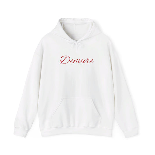 Demure  Hooded Sweatshirt, tik tok trend shirts for teens and women back to school, birthday and Christmas