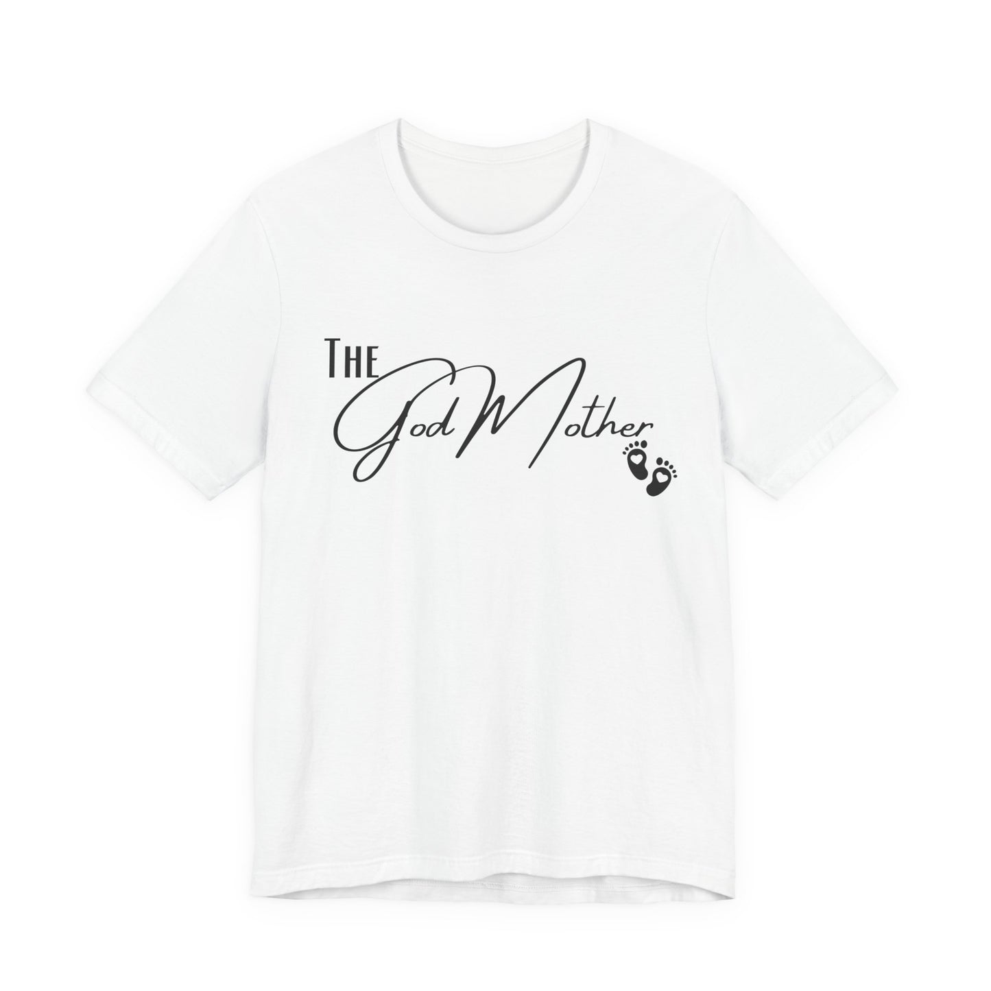 The God Mother Jersey Short Sleeve Tee. Godmother, baptism gifts, baby announcement, aunt and friend gifts.will you be my godmother