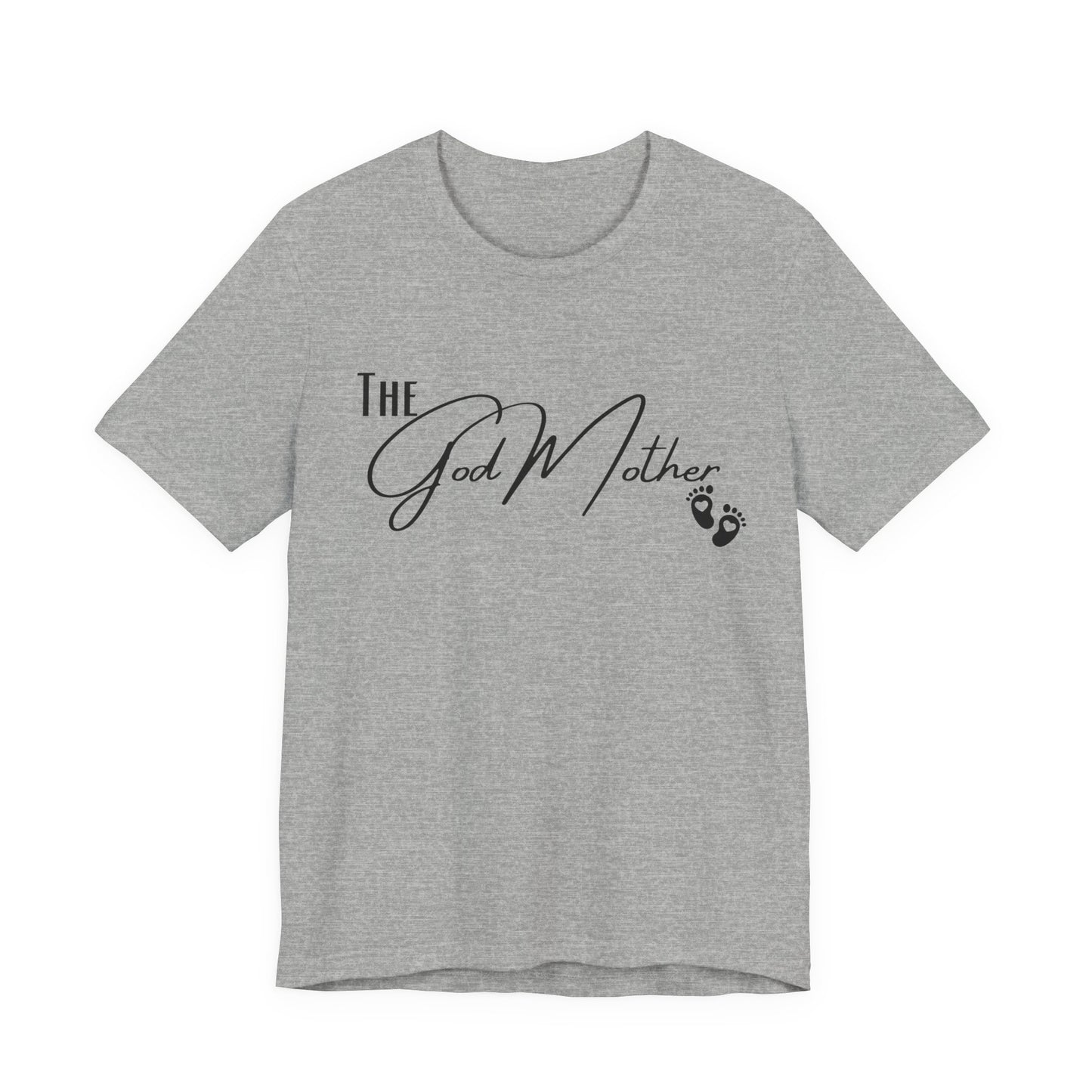 The God Mother Jersey Short Sleeve Tee. Godmother, baptism gifts, baby announcement, aunt and friend gifts.will you be my godmother