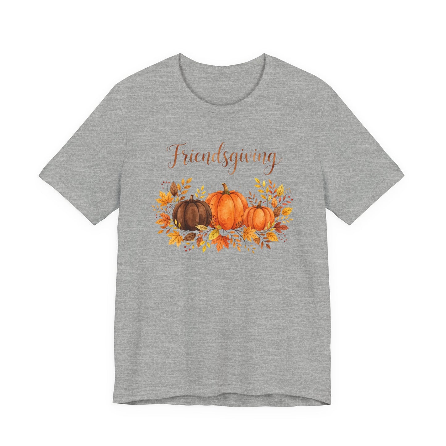 Friendsgiving Pumpkins Tee – Autumn Harvest Graphic T-Shirt