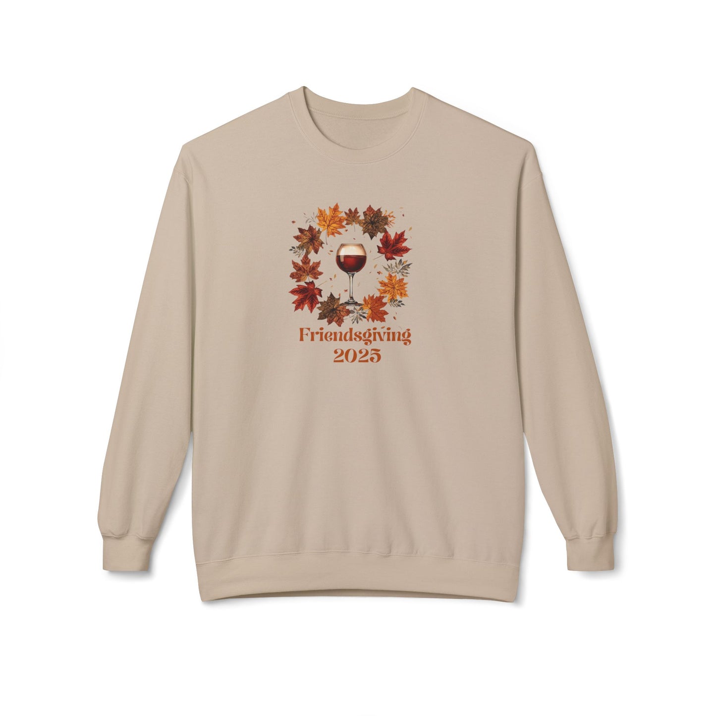 Cozy Friendsgiving Sweatshirt, Fall Apparel, Thanksgiving Gift, Unisex Crewneck, Autumn Fashion