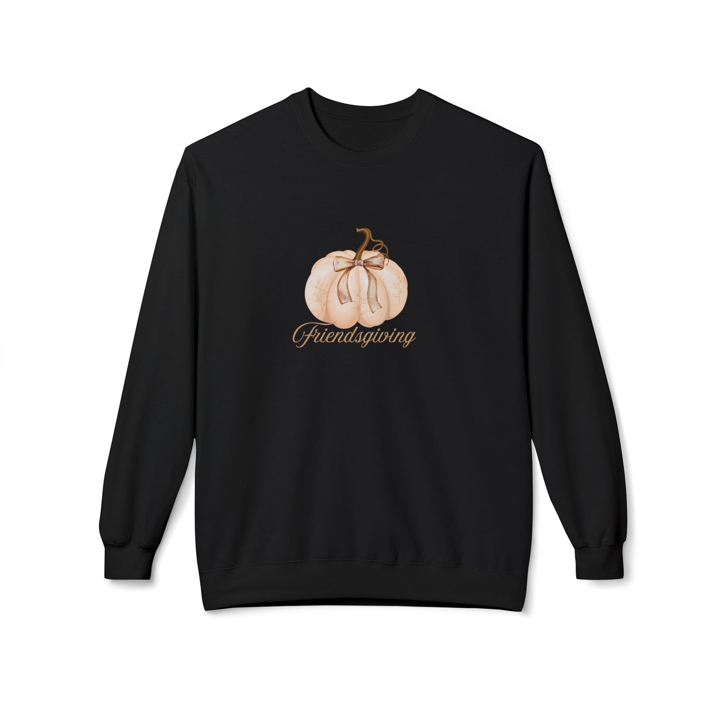 Cozy Pumpkin Fleece Sweatshirt for Fall, Friendsgiving, Perfect for Halloween, Thanksgiving, Gift for All Occasions