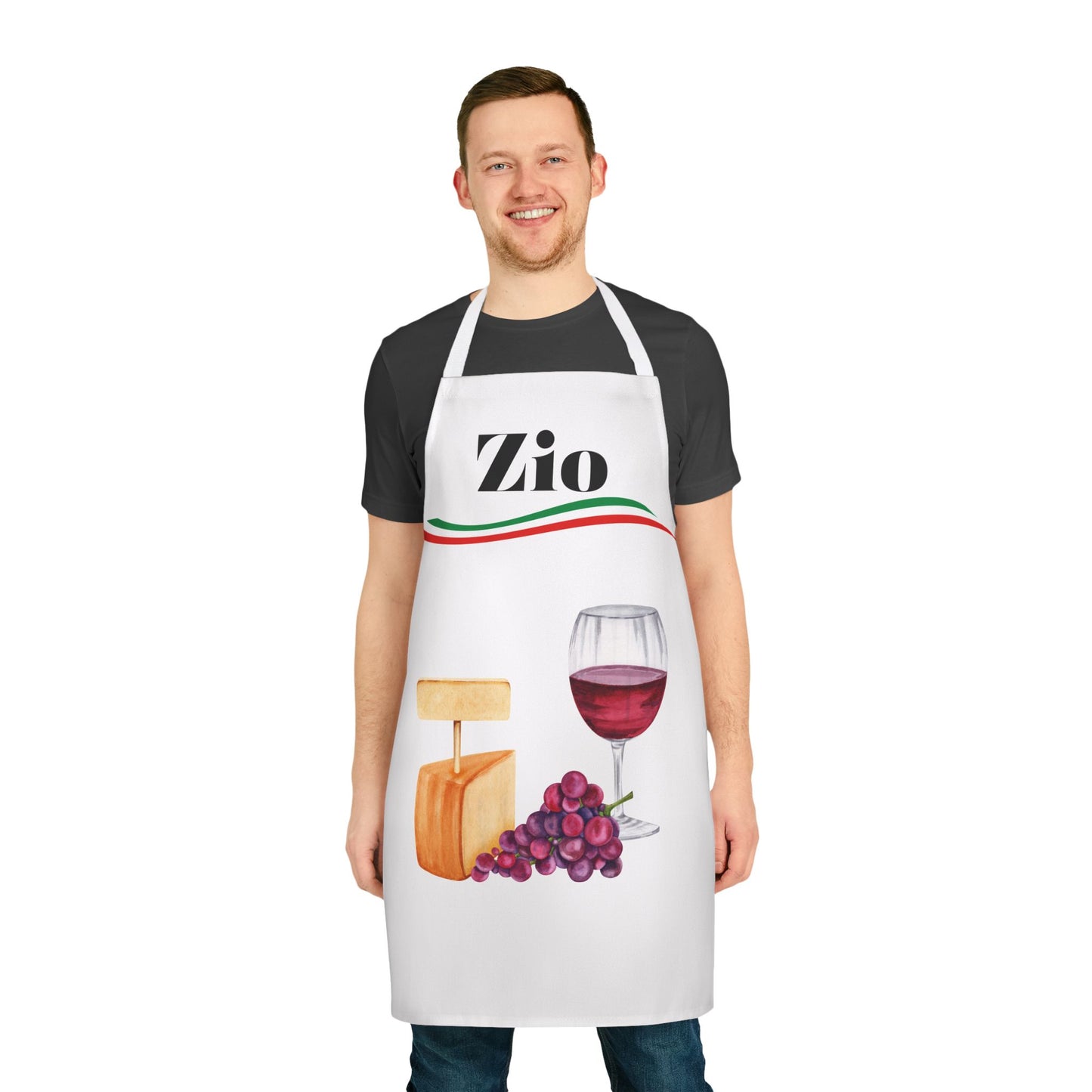 Zio Italian inspired uncle apron, kitchen gift , housewarming,Christmas and Birthdays-Perfect for Fathers  Day