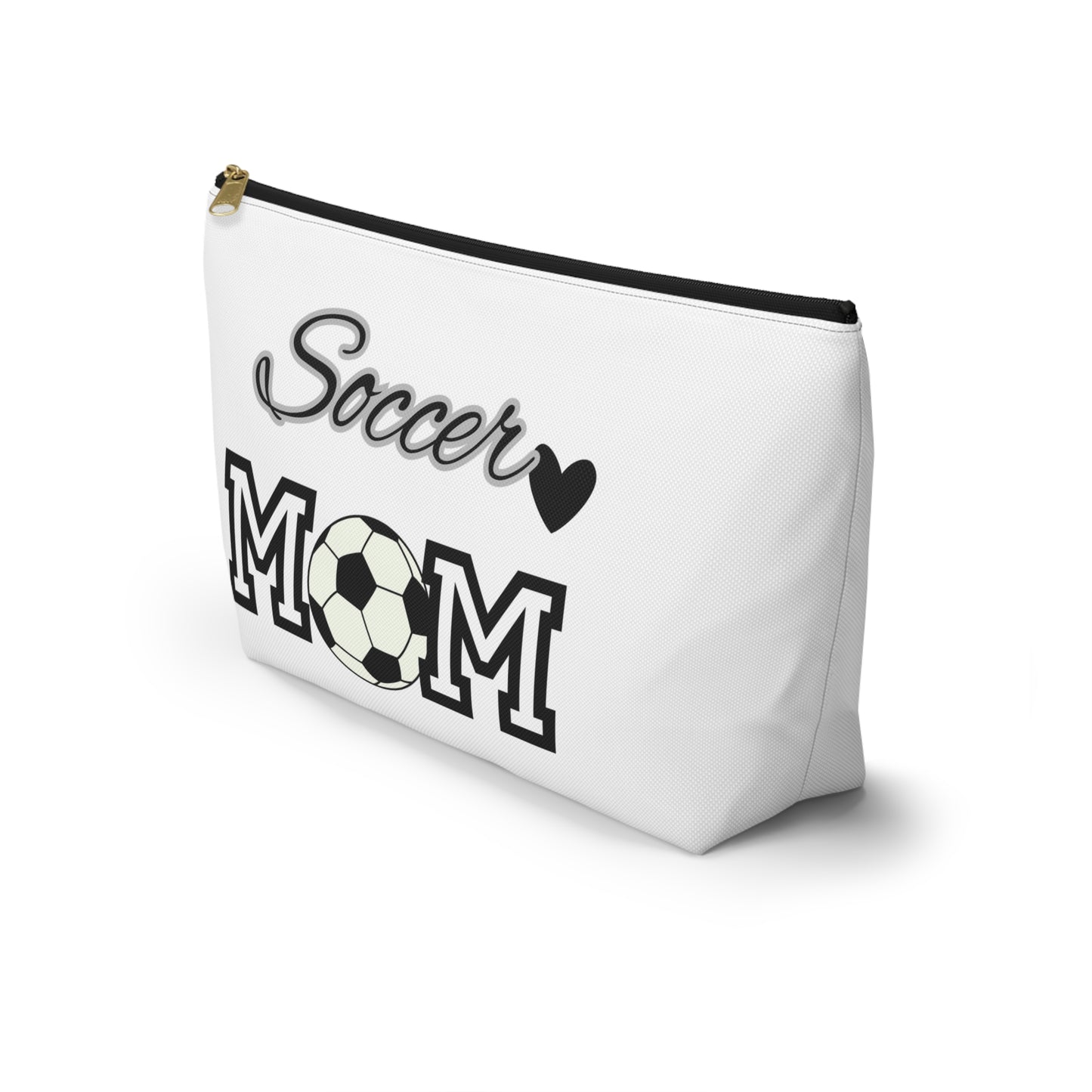 Soccer mom , soccer, mom toiletry bag , makeup bag , accessory bag Great gift bag for mom’s who loves soccer Christmas birthday and Mother’s Day