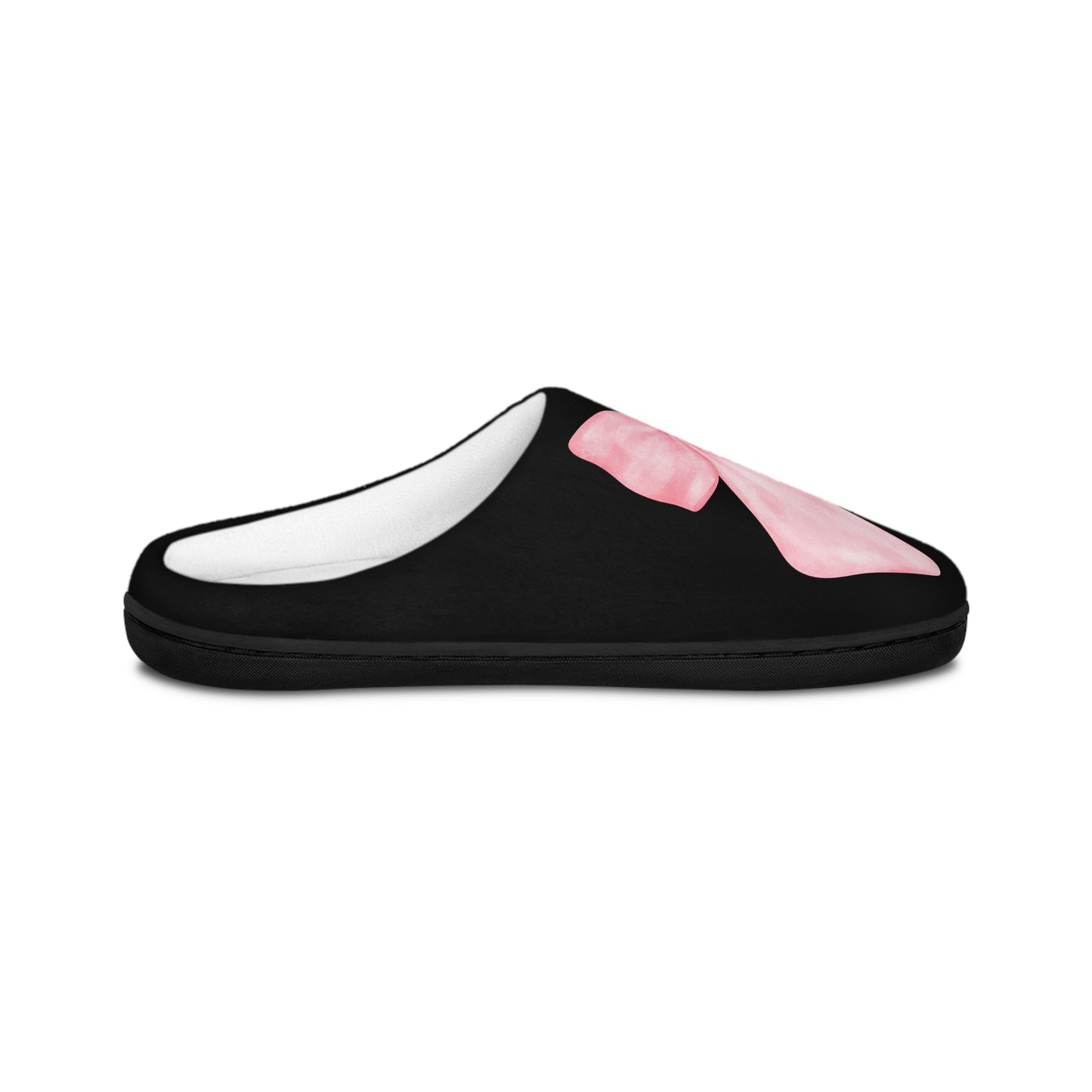 Pink bow Slippers, Preppy Coquette Style Slippers , Indoor Slippers Gift, Comfy House Shoes, Cute Slip Ons, Cozy Bedroom Slides