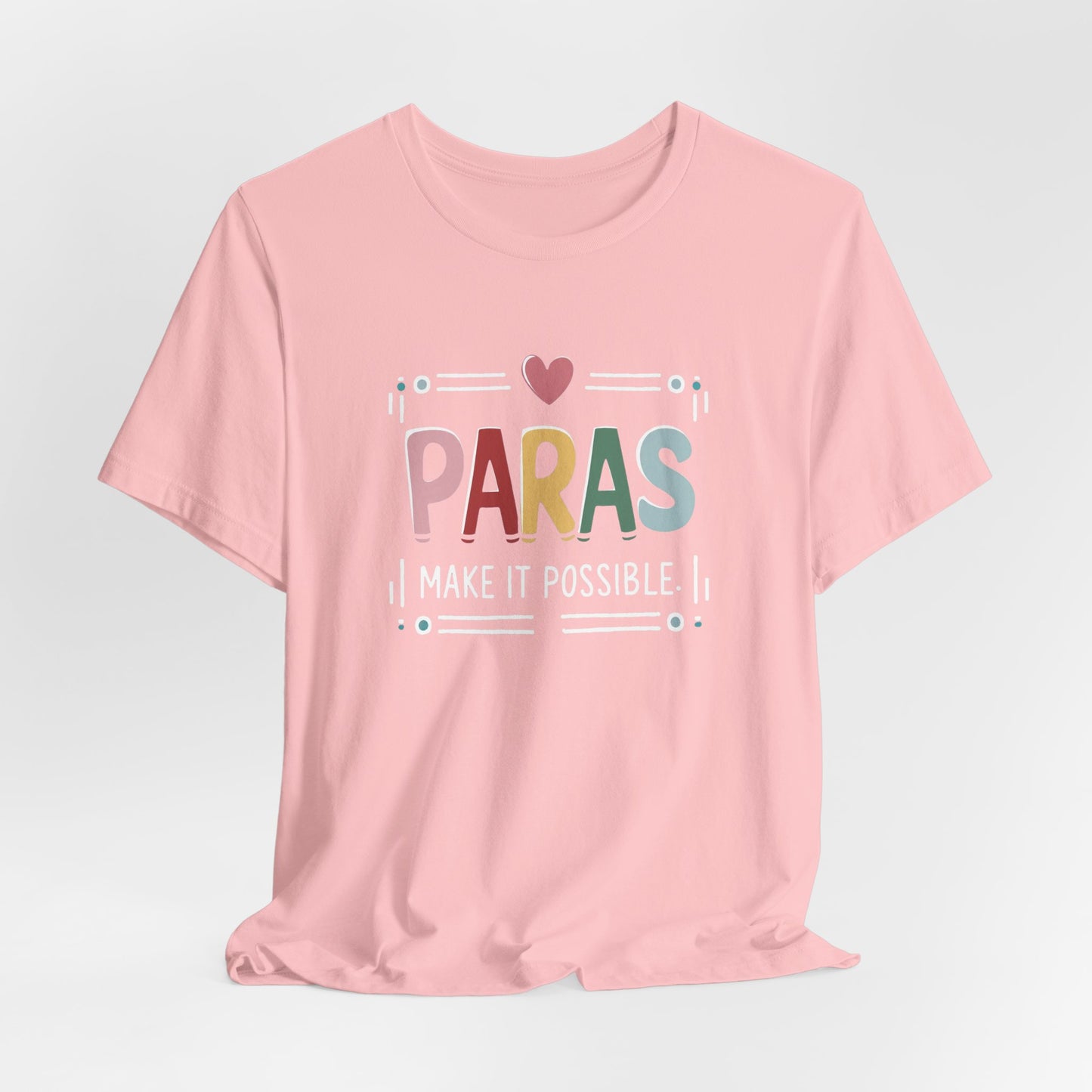 Paras Kids' Tee — Colorful Heart Design