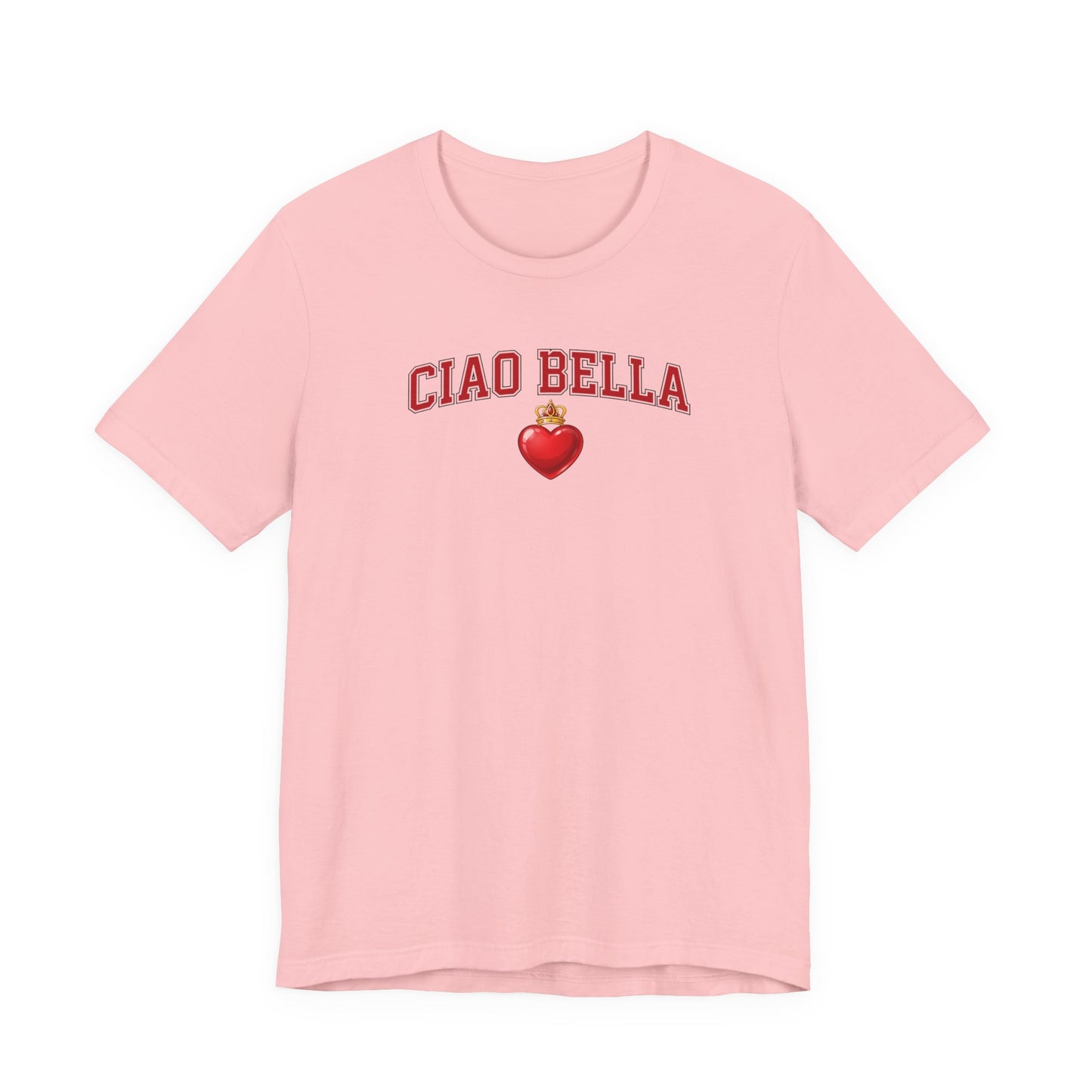 Ciao Bella Tee — Italian Heart Graphic T-Shirt