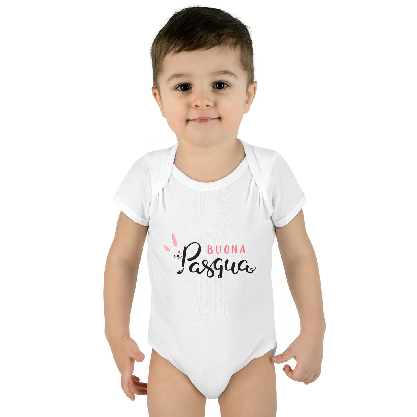Buona pasqua, Happy Easter Infant Bodysuit, Buona pasqua, baby first Easter, matching family shirts, Toddler Apparel, Newborn Easter Shirt