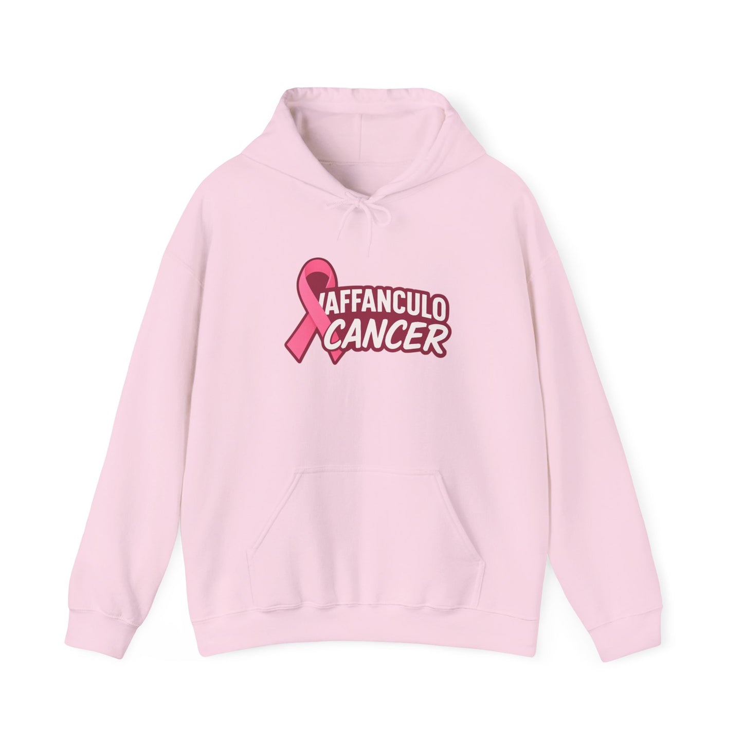 Supportive Cancer Awareness Hoodie - Affanculo Cancer, Gifts for Fighters, Breast Cancer Awareness, Motivational Sweatshirt, Cozy Hoodie