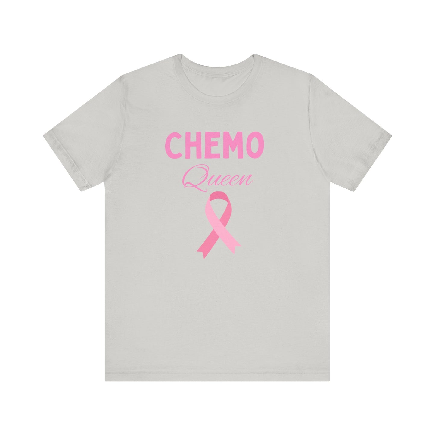 Breast cancer awareness chemo queen Unisex Jersey Short Sleeve Tee, breast cancer awareness