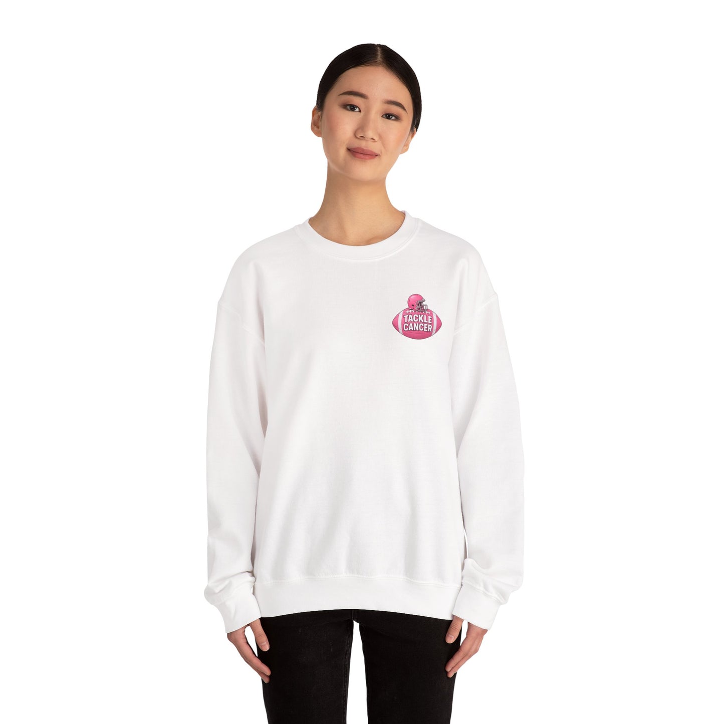 Cancer Awareness Sweatshirt, Unisex Cancer Support Tackle Cancer Pullover, Cancer Fighter Apparel, Cancer Survivor Clothing