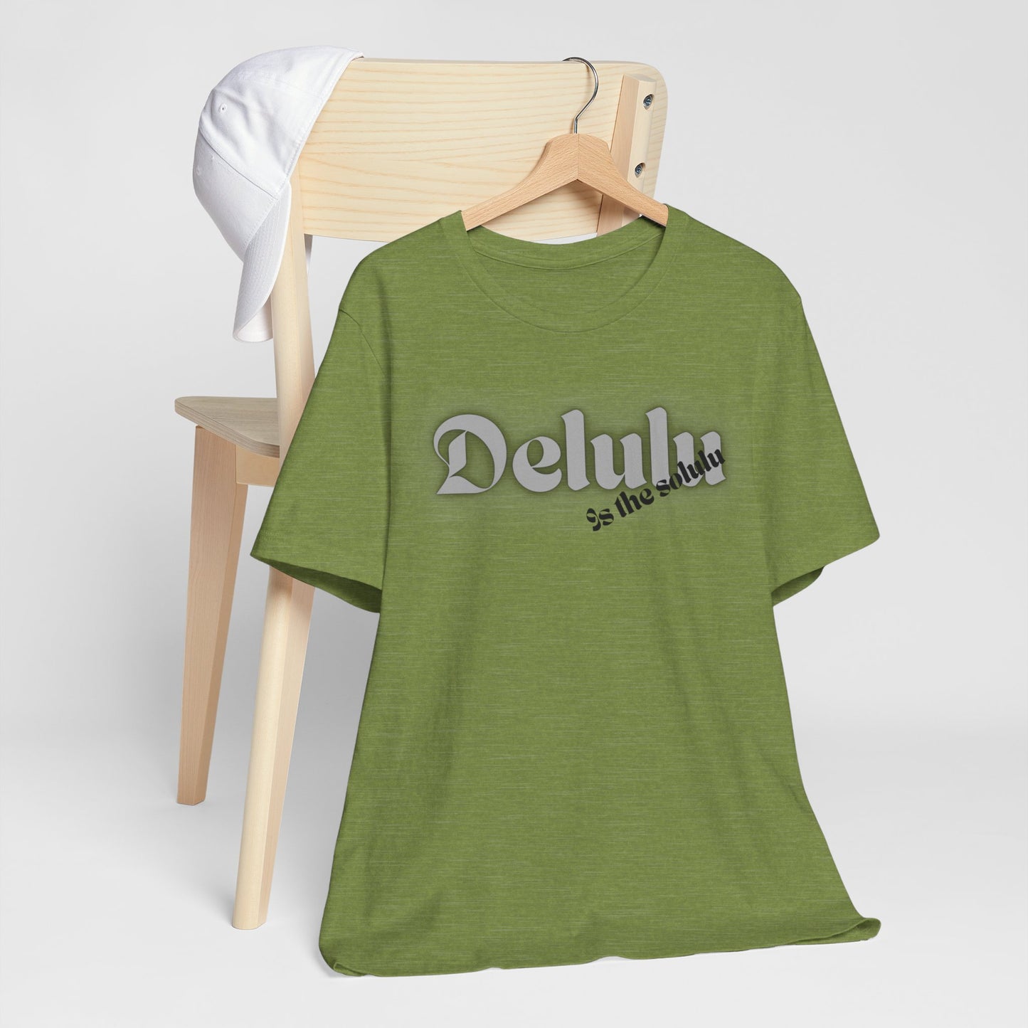 Delulu state of mind Unisex Jersey Short Sleeve Tee. Back to school shirt for middle school boys and girls