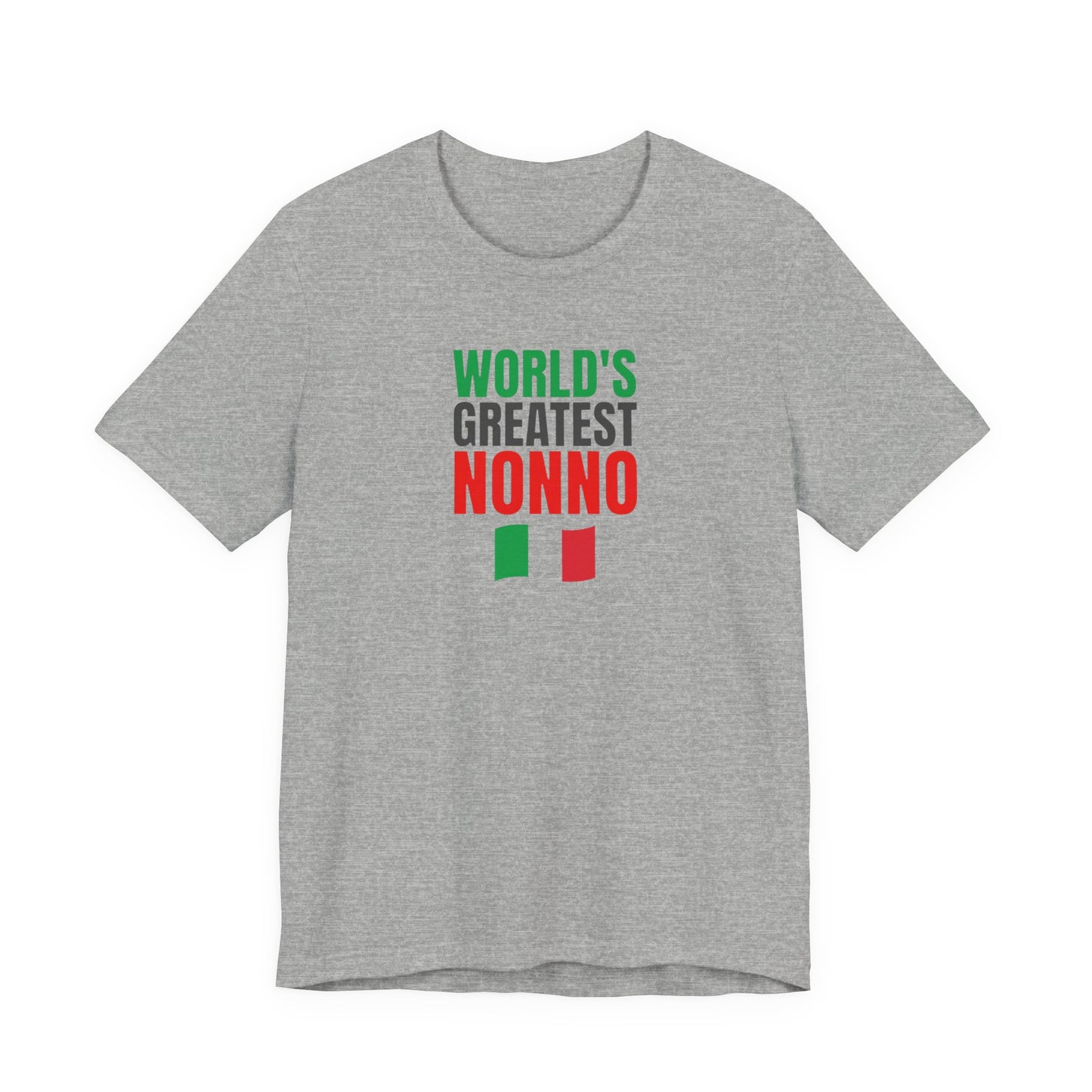 World's Greatest Nonno T-Shirt – Italian Grandpa Gift