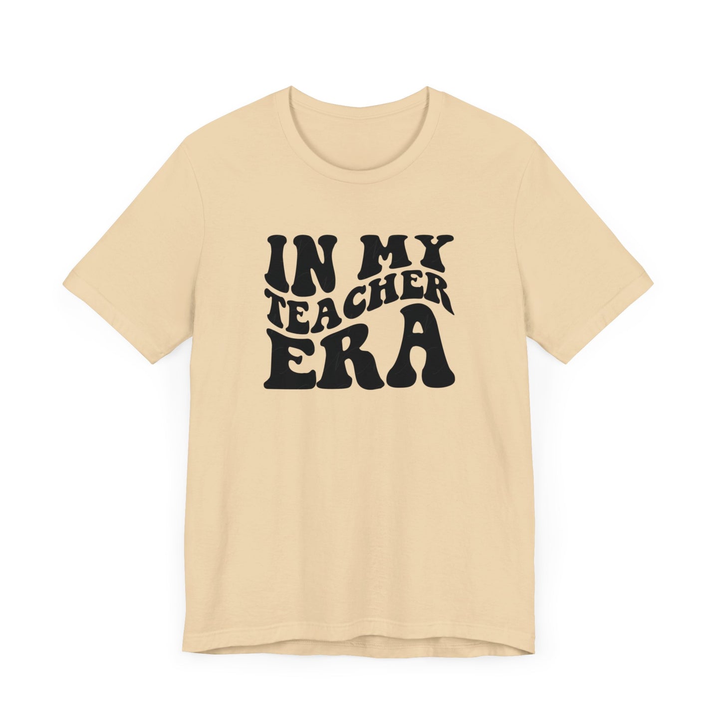 In my teaching era Unisex Jersey Short Sleeve Tee, #teacherlife shirt for men and women teachers