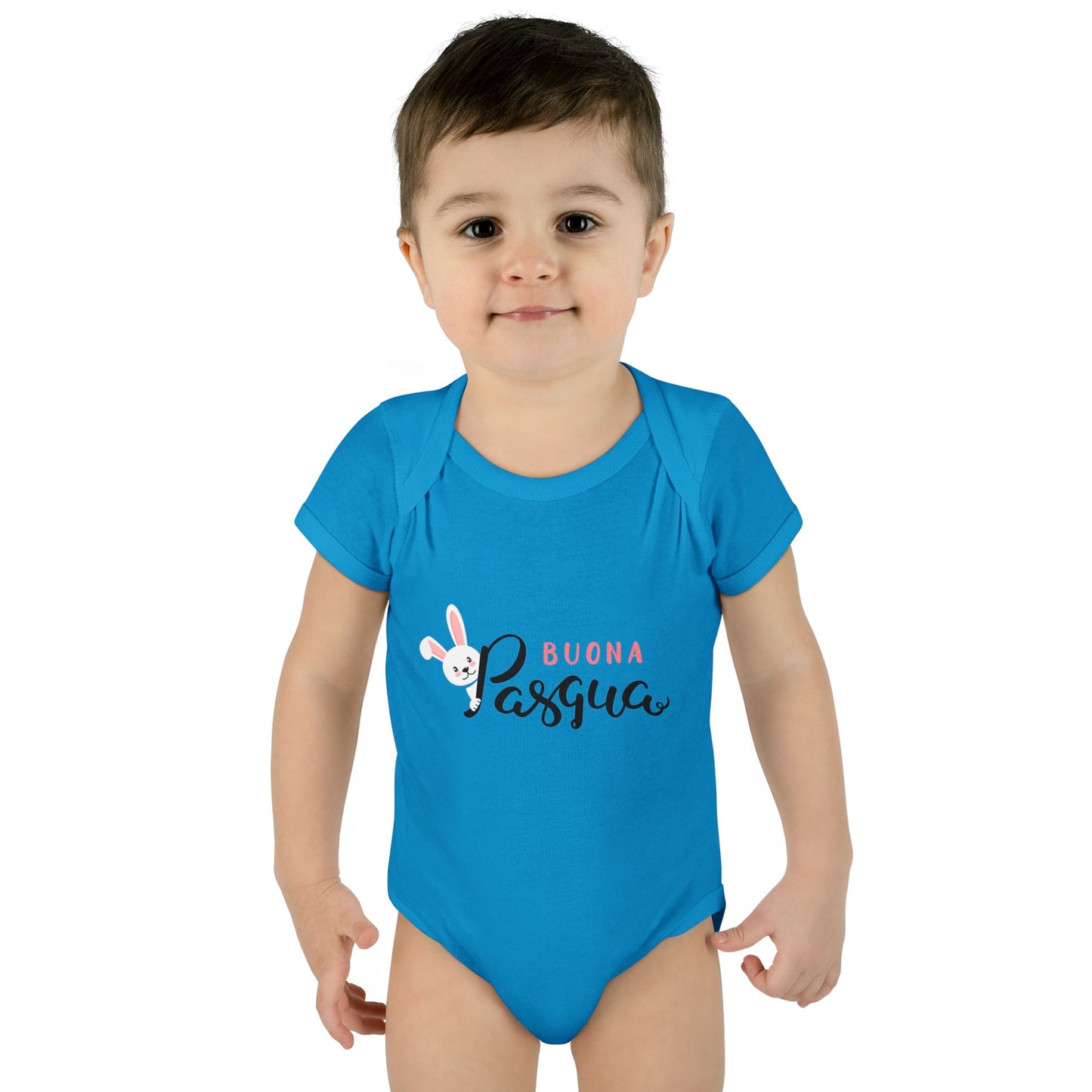 Buona pasqua, Happy Easter Infant Bodysuit, Buona pasqua, baby first Easter, matching family shirts, Toddler Apparel, Newborn Easter Shirt