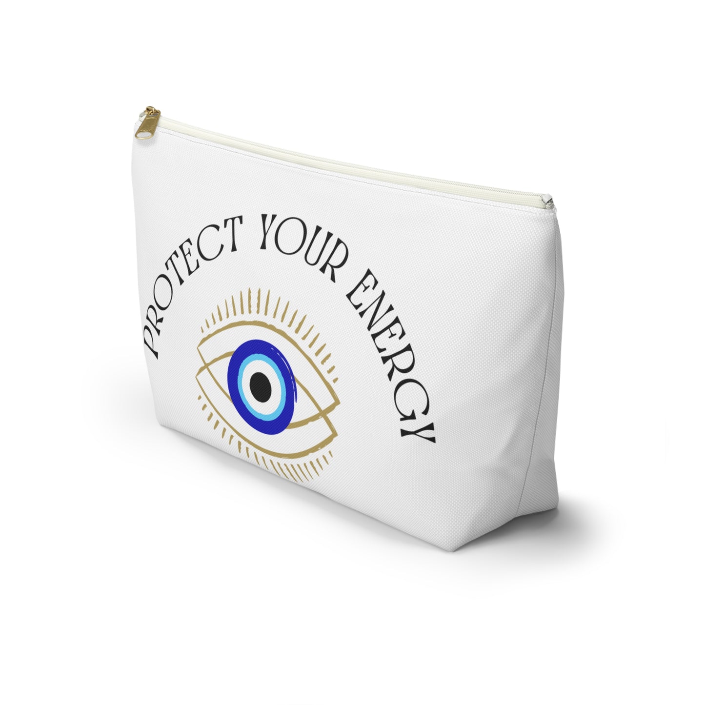 Protect your energy, Evil eye, birthday gift, makeup bag , accessory bag